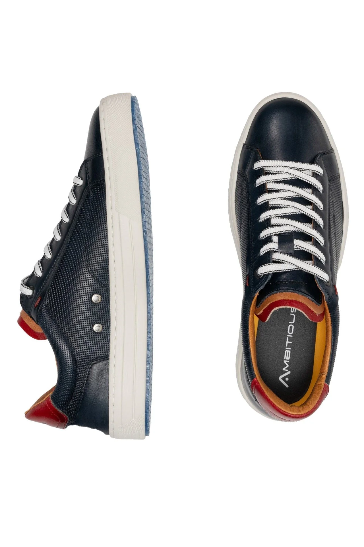 Anopolis Lace Up Sneakers - Navy - Image 3