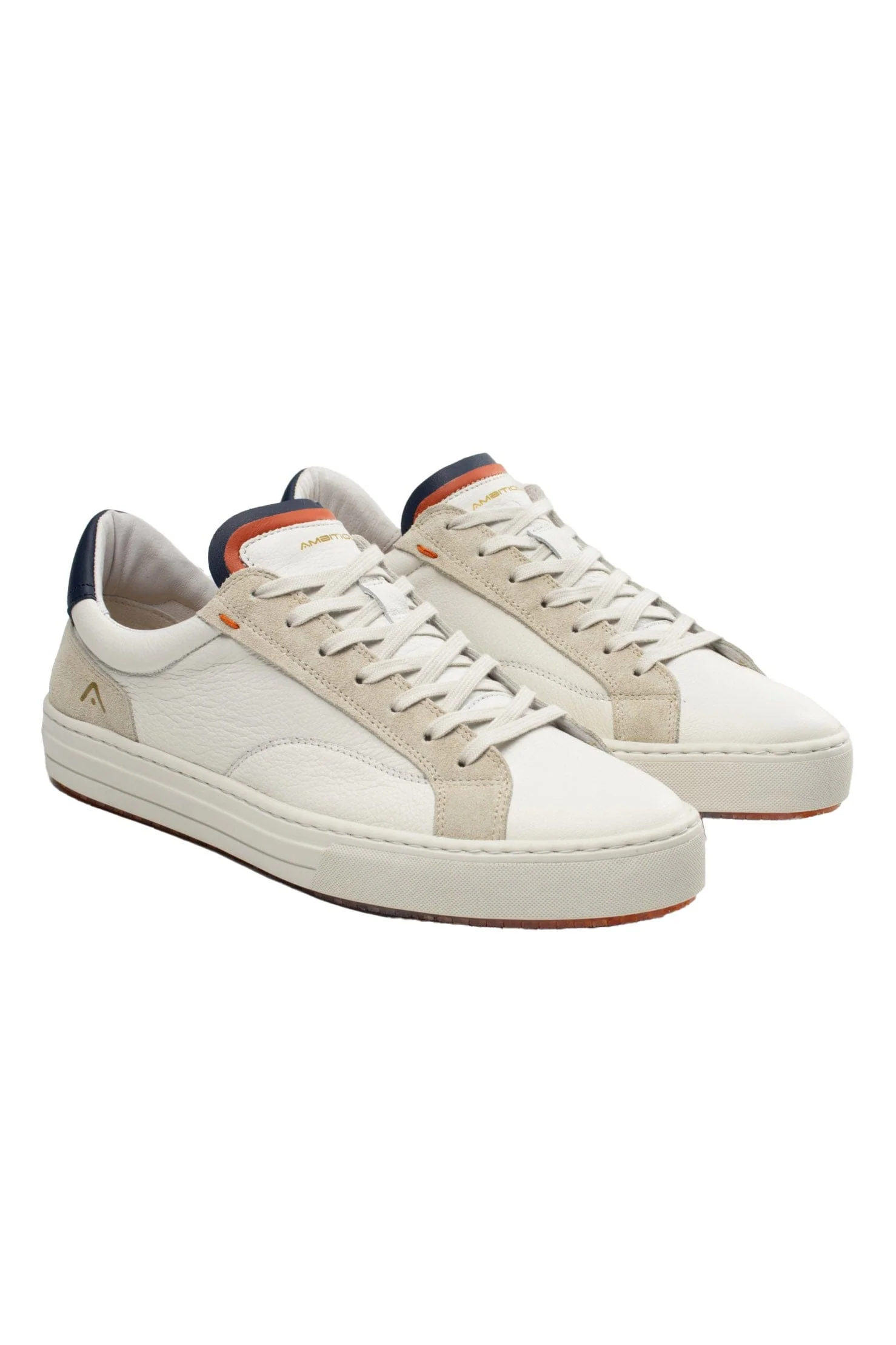 Anopolis Lace Up Sneakers - White/Navy - Image 3