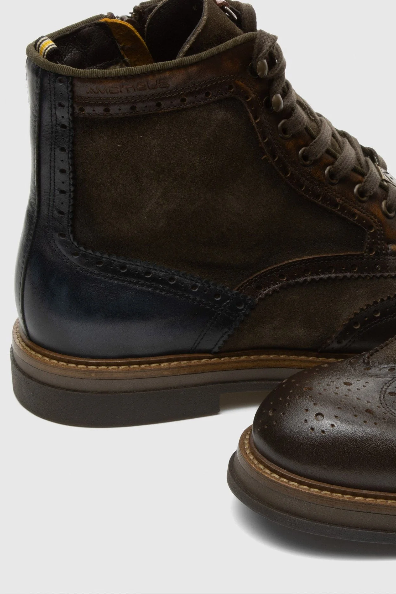 BTR Brogue Boots - Brown - Image 4