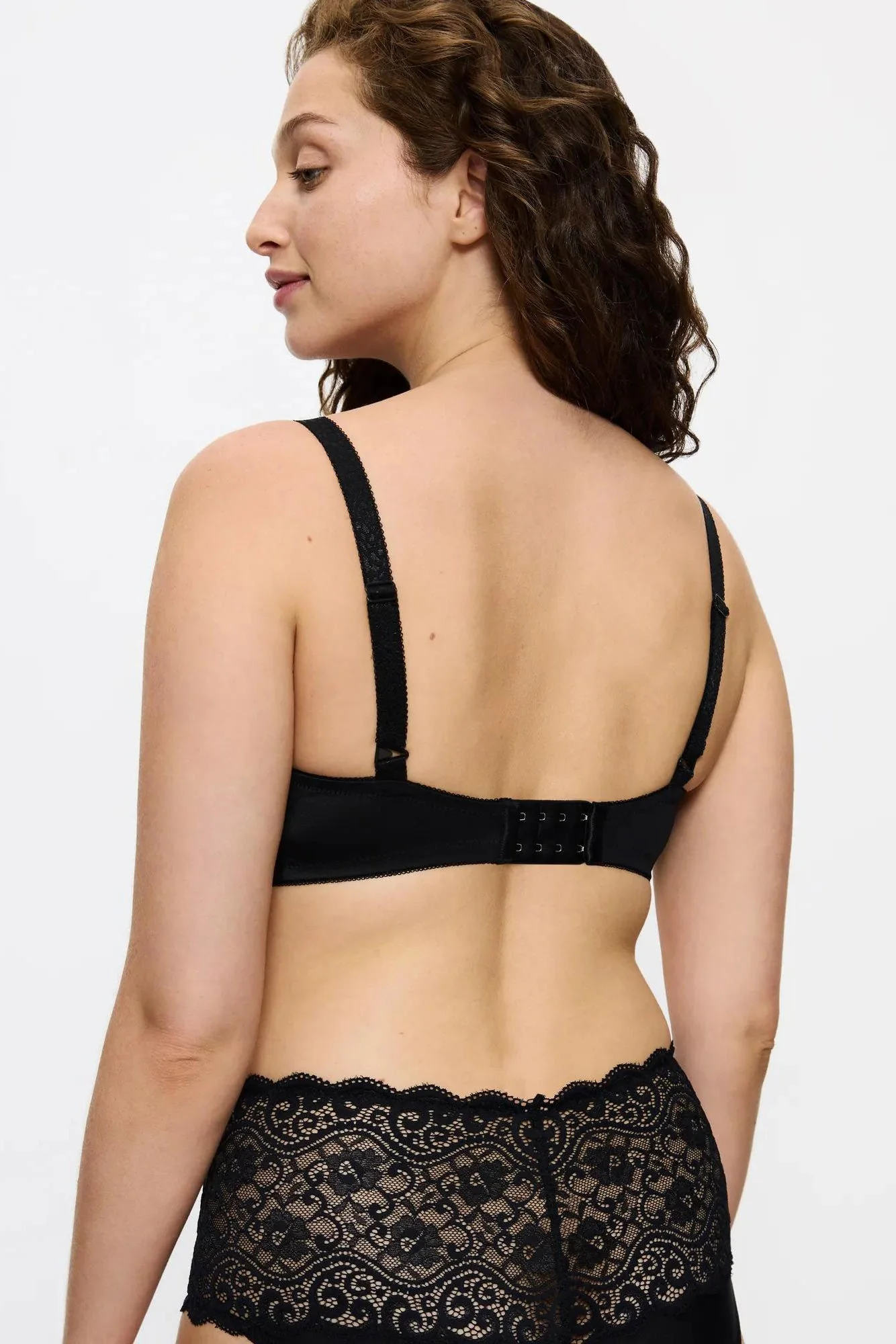 Amourette Wired Lace Bra - Black - Image 3