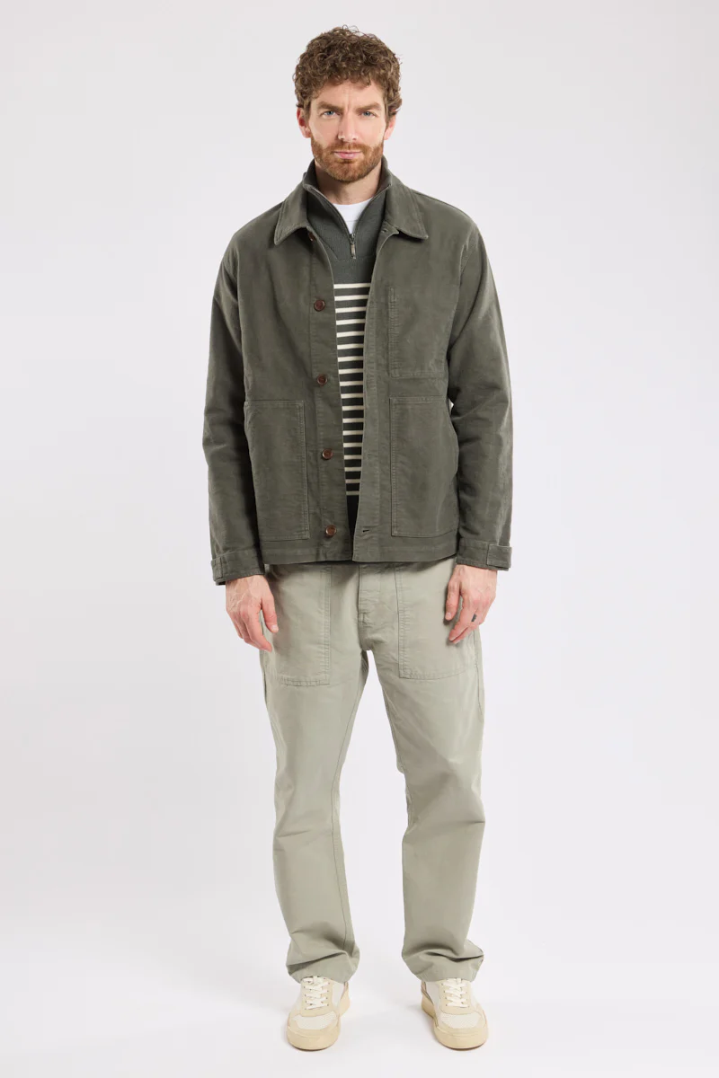Fisherman Cotton Moleskin Jacket - Chimera - Image 6