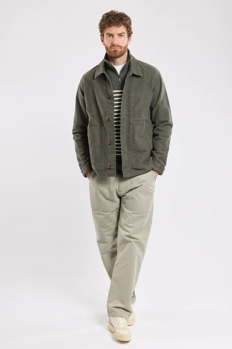 Fisherman Cotton Moleskin Jacket - Chimera - Image 7