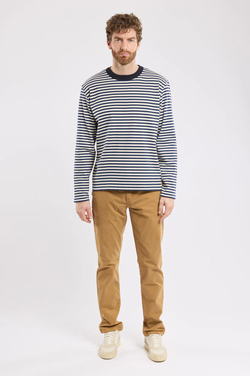 Heritage Striped Top - Marine Deep/Milk - Image 4