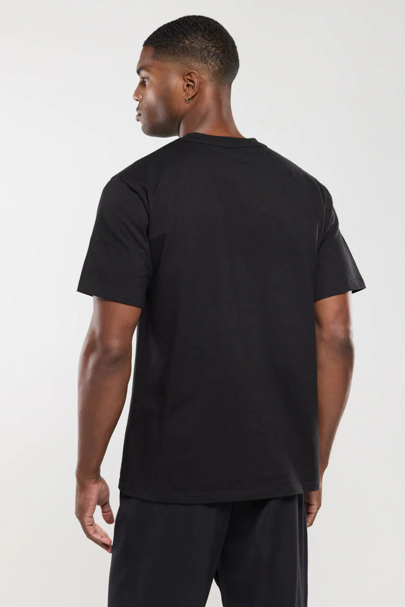Organic Heritage T-Shirt - Black - Image 3