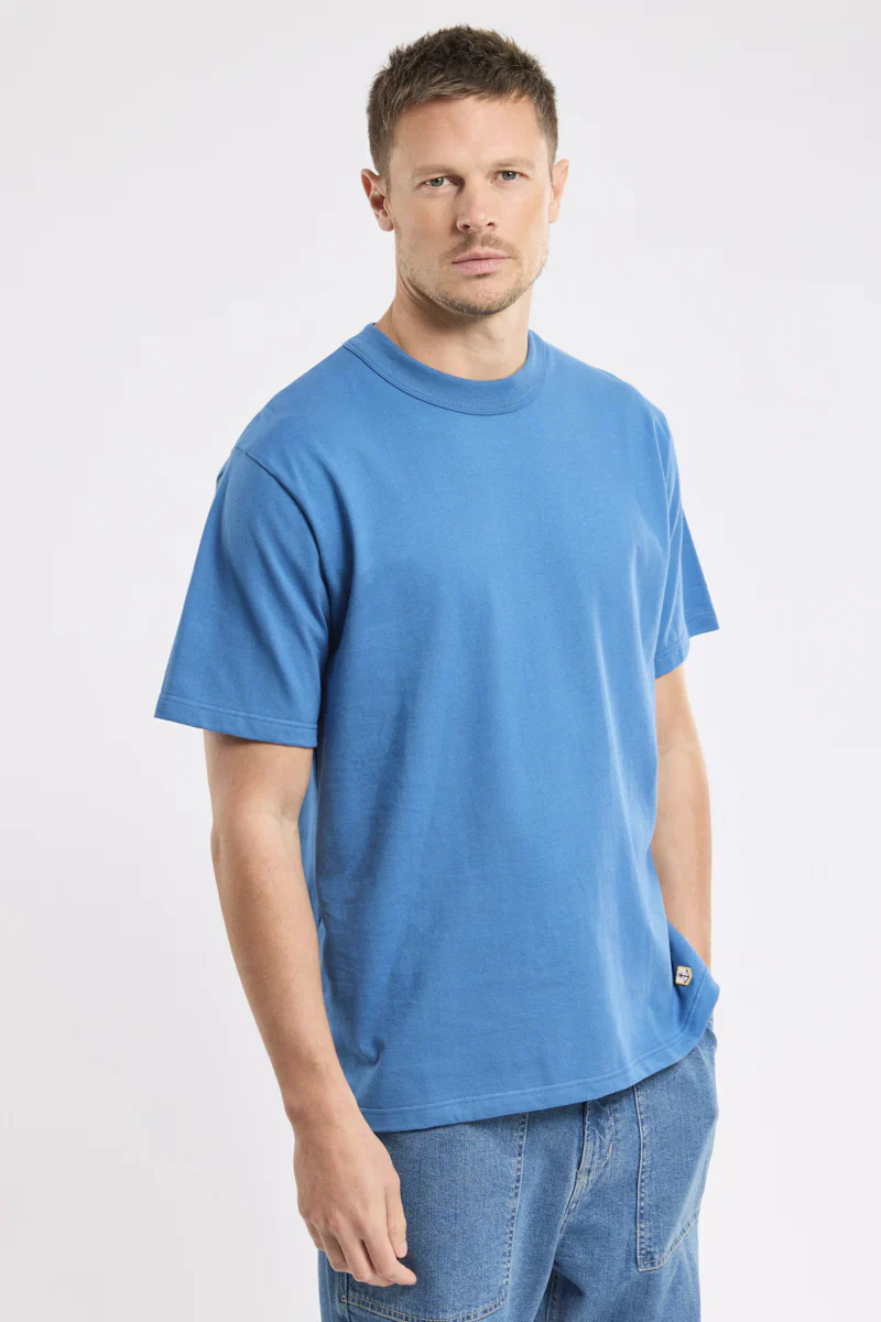 Organic Heritage T-Shirt - Dark Blue