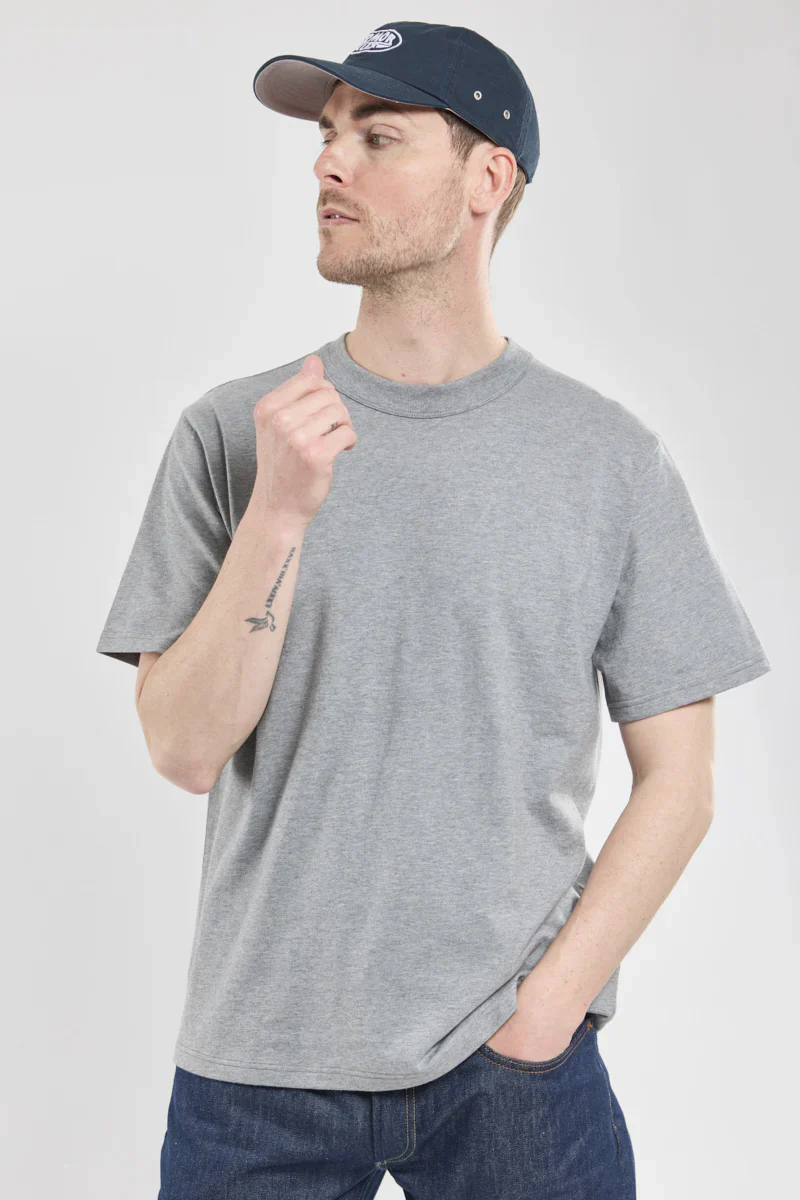 Organic Heritage T-Shirt - Misty Grey