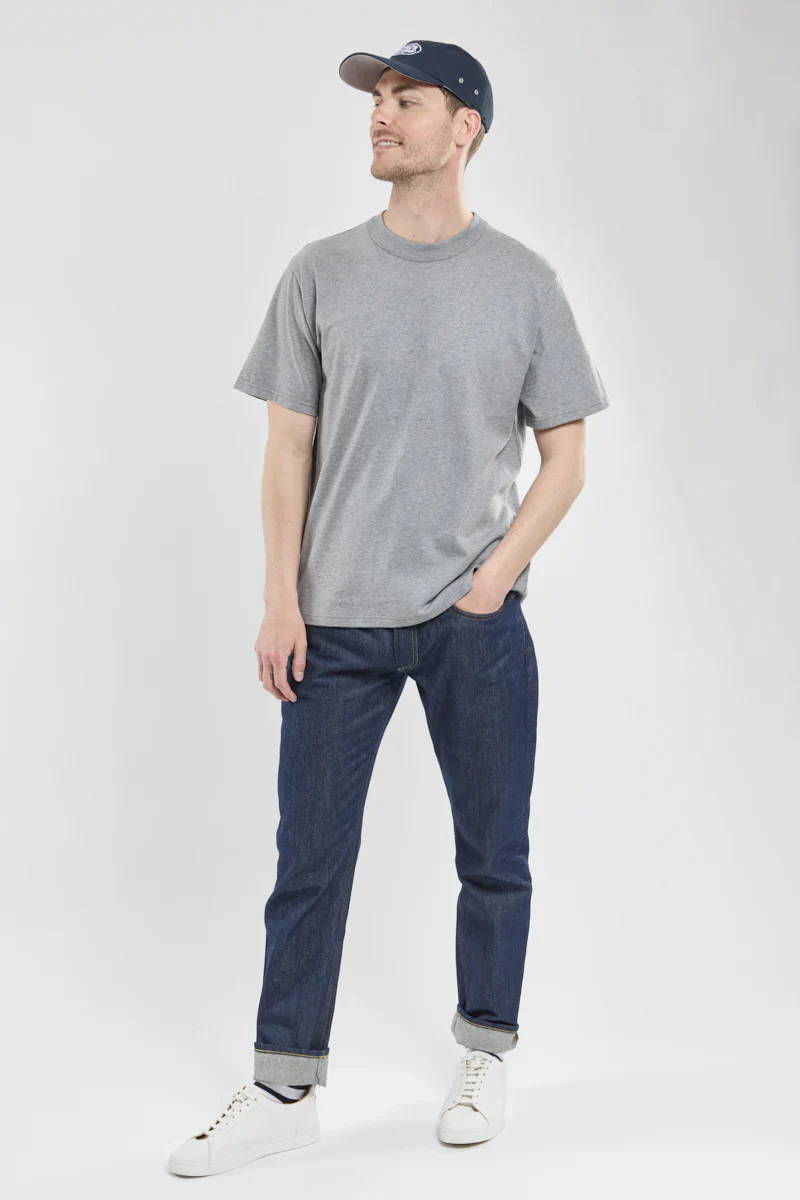 Organic Heritage T-Shirt - Misty Grey - Image 2