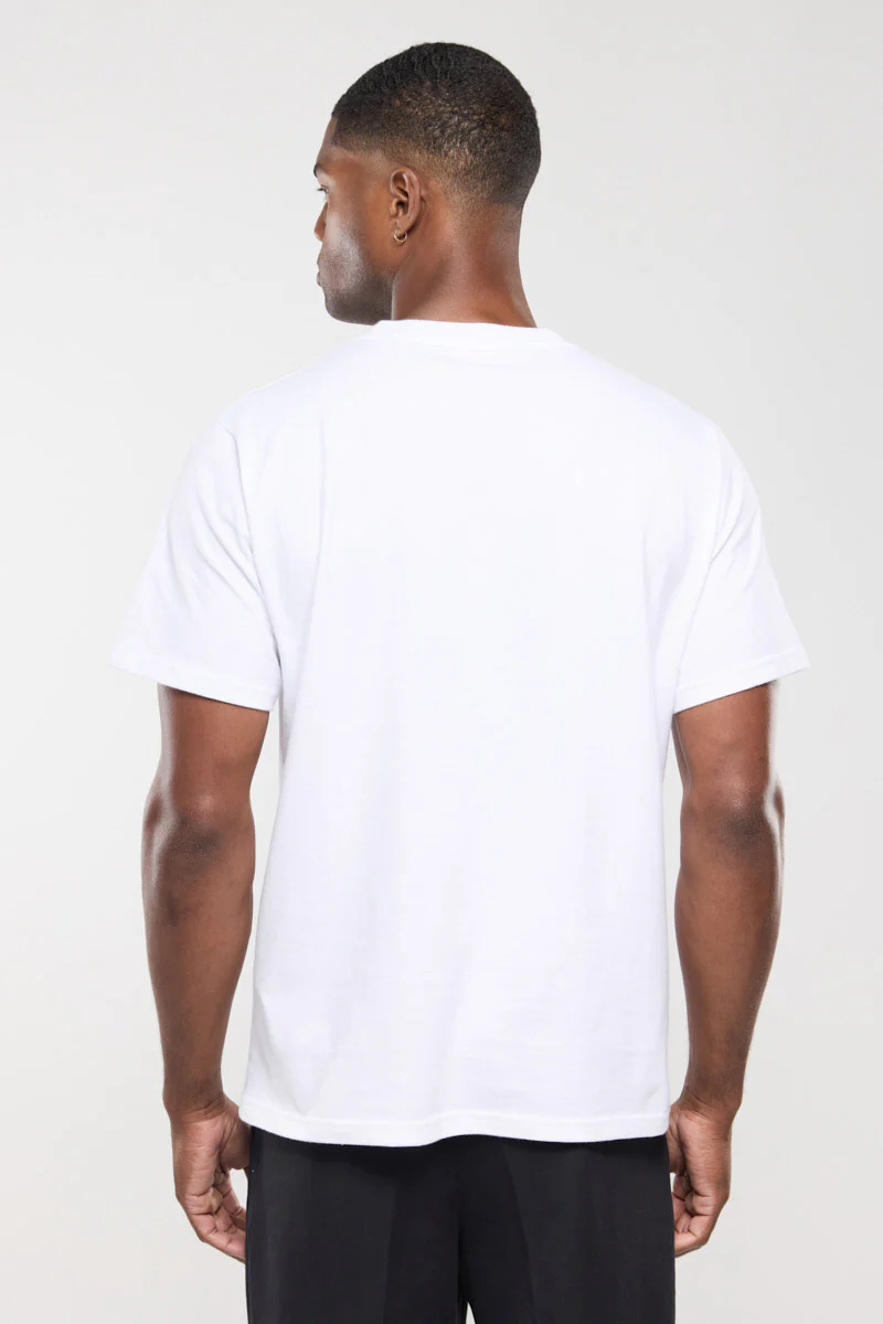 Organic Heritage T-Shirt - White - Image 3