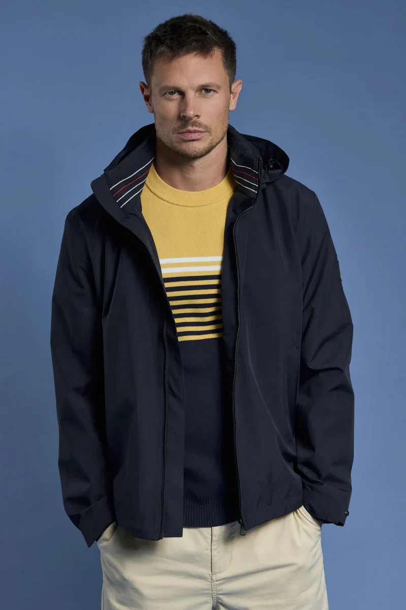 x Bermudes Waterproof Jacket - Marine Deep - Image 3