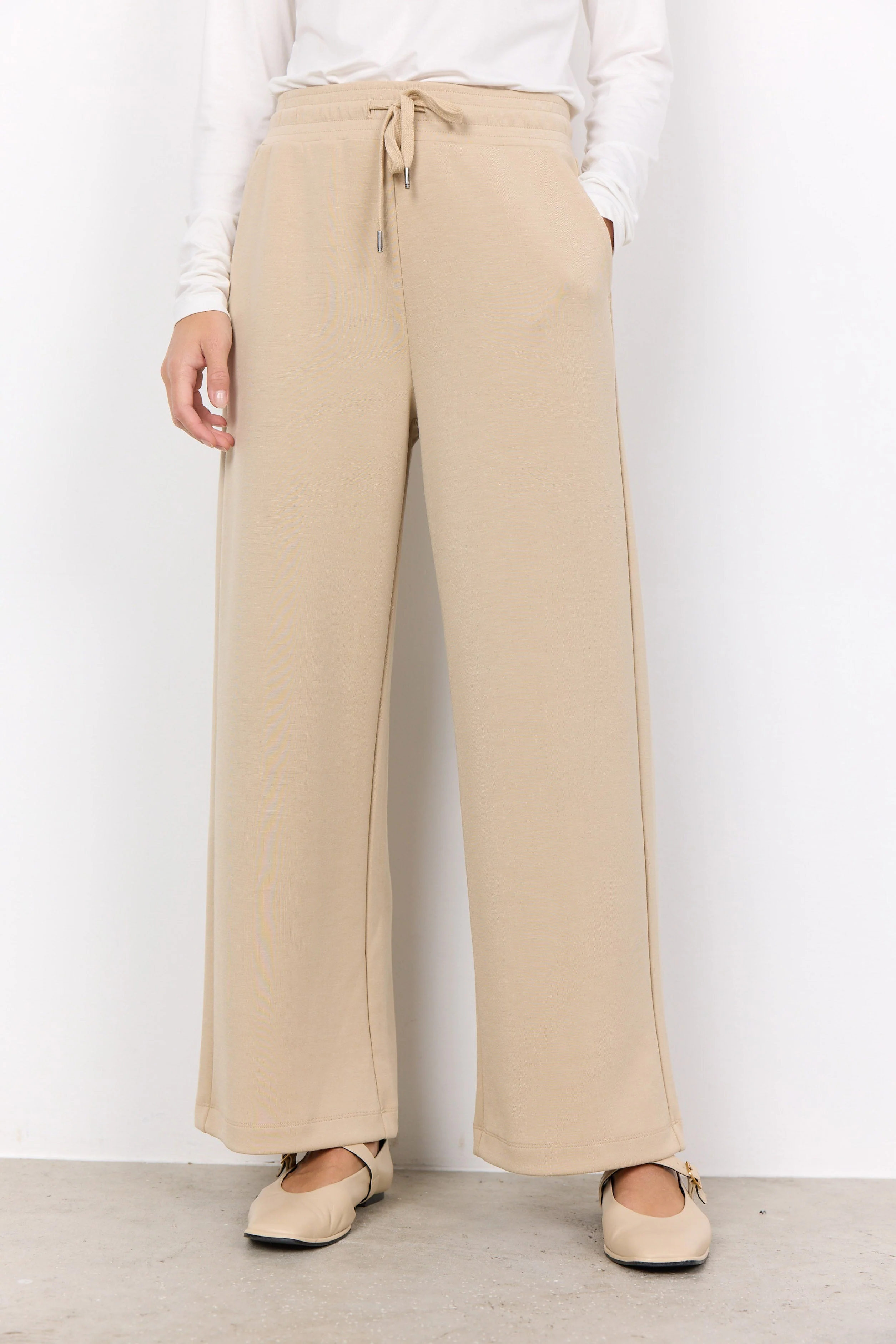 Banu Lounge Trousers - Sand - Image 2