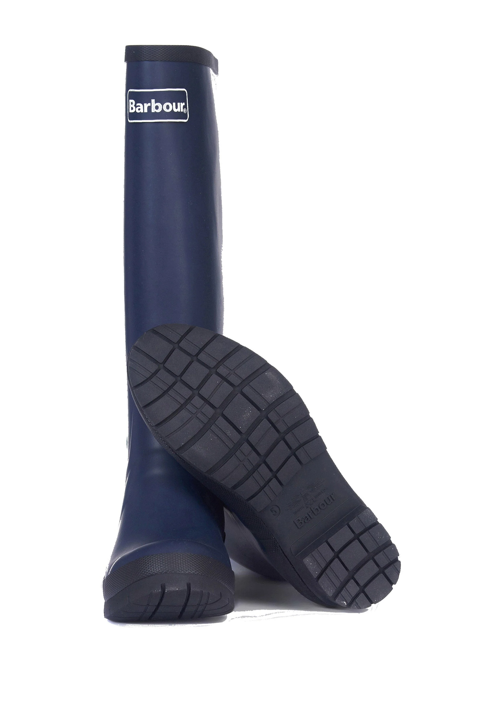 Abbey Wellington Boots - Navy - Image 4