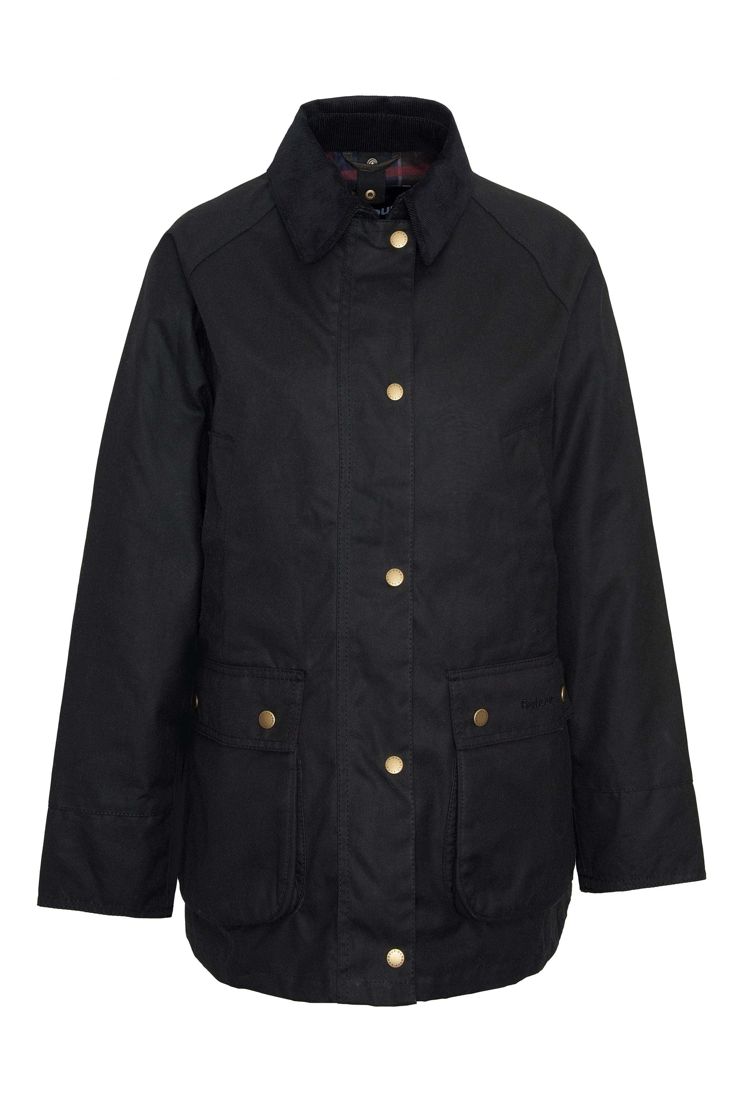 Acorn Wax Jacket - Black/Classic