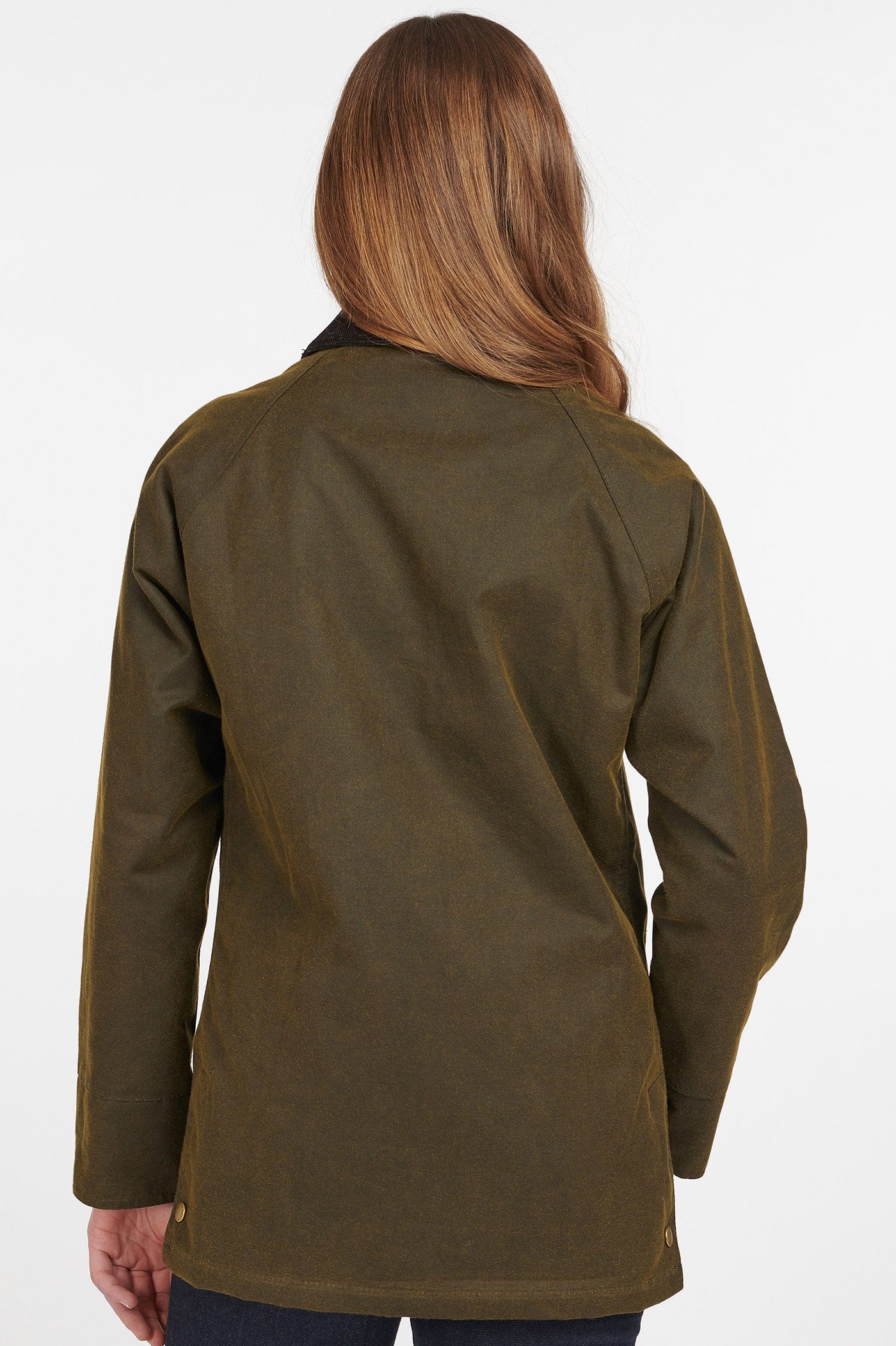 Acorn Wax Jacket - Olive - Image 5