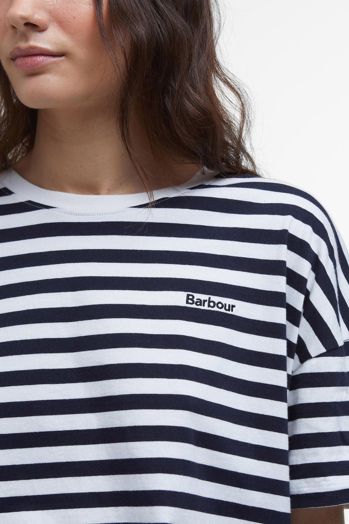 Adria T-Shirt - Navy Stripe - Image 6