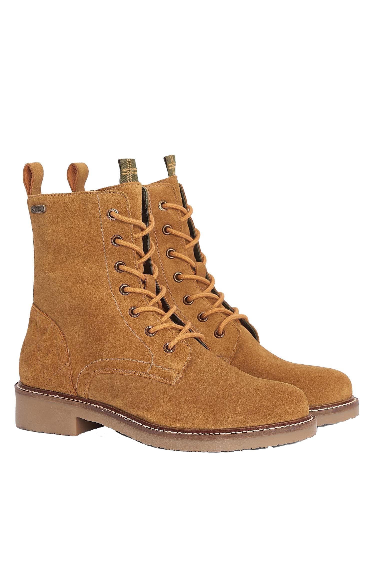 Alexandria Suede Leather Boots - Camel - Image 2