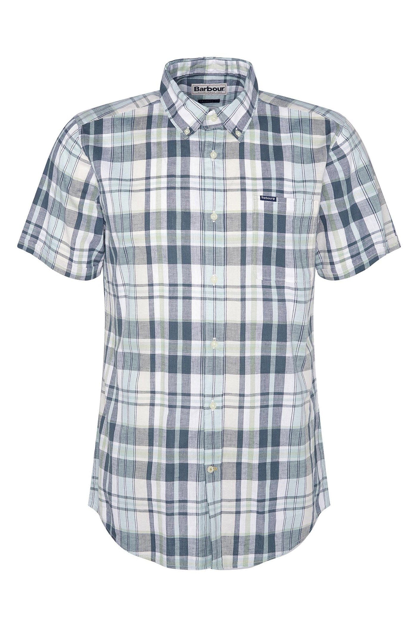 Alford Tailored Short Sleeve Shirt - Classic White
