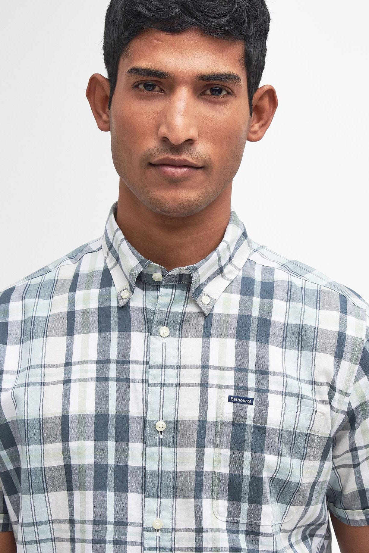 Alford Tailored Short Sleeve Shirt - Classic White - Image 4