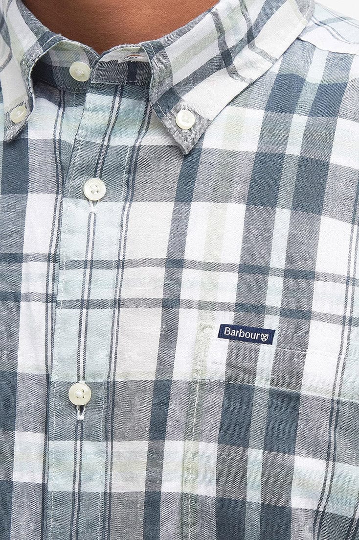 Alford Tailored Short Sleeve Shirt - Classic White - Image 5