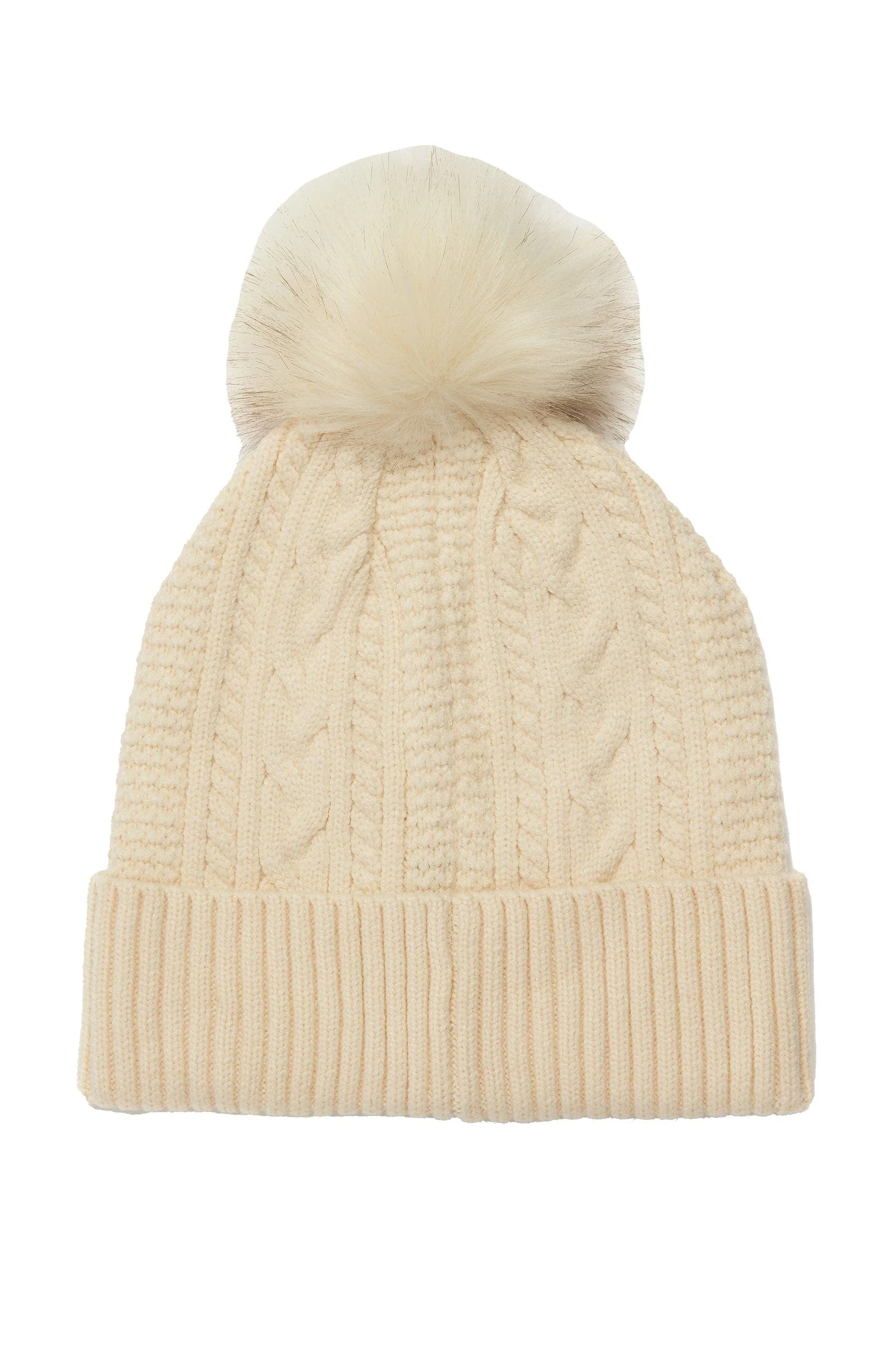 Alnwick Beanie - Cream - Image 2