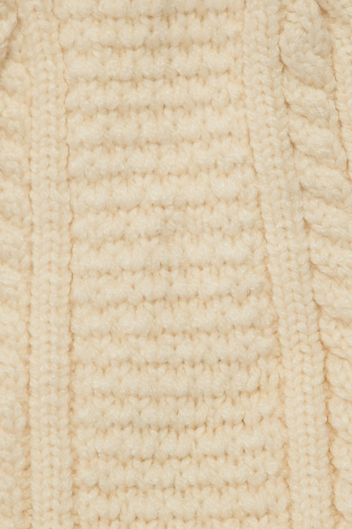 Alnwick Beanie - Cream - Image 4