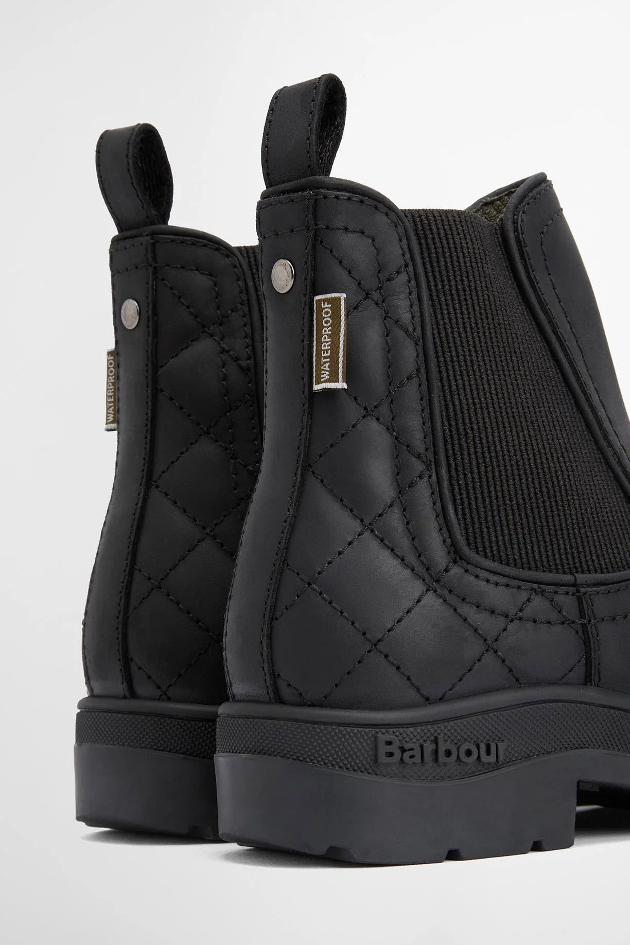 Amble Chelsea Boots - Black Nubuck - Image 3