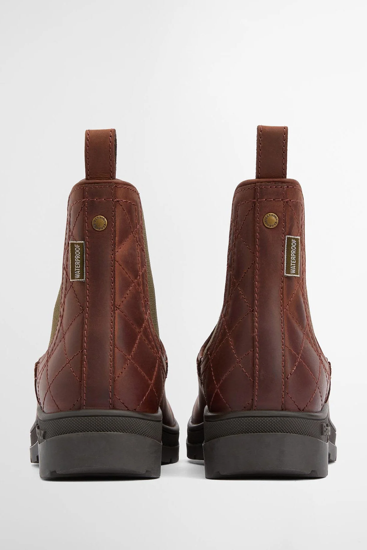 Amble Chelsea Boots - Mahogony/Choc Nubuck - Image 2