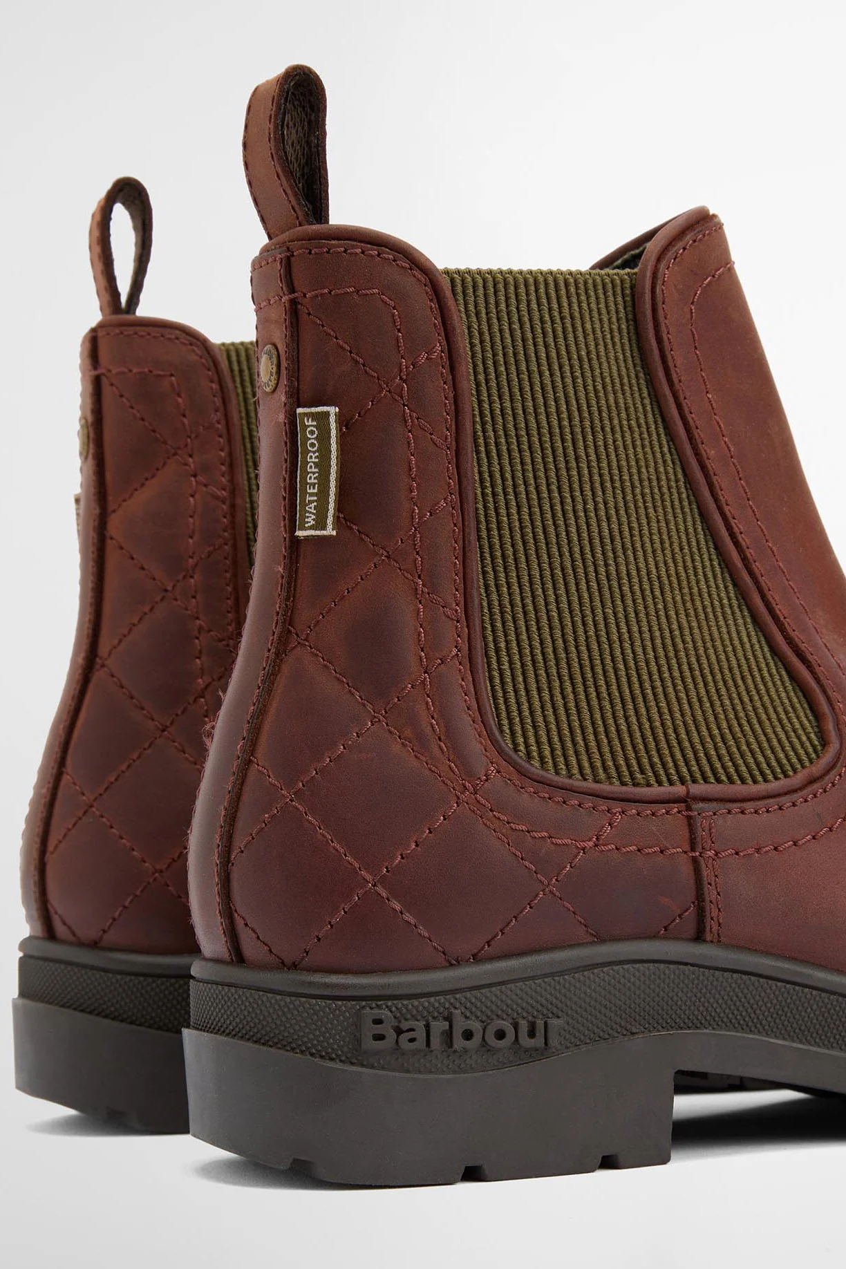 Amble Chelsea Boots - Mahogony/Choc Nubuck - Image 3