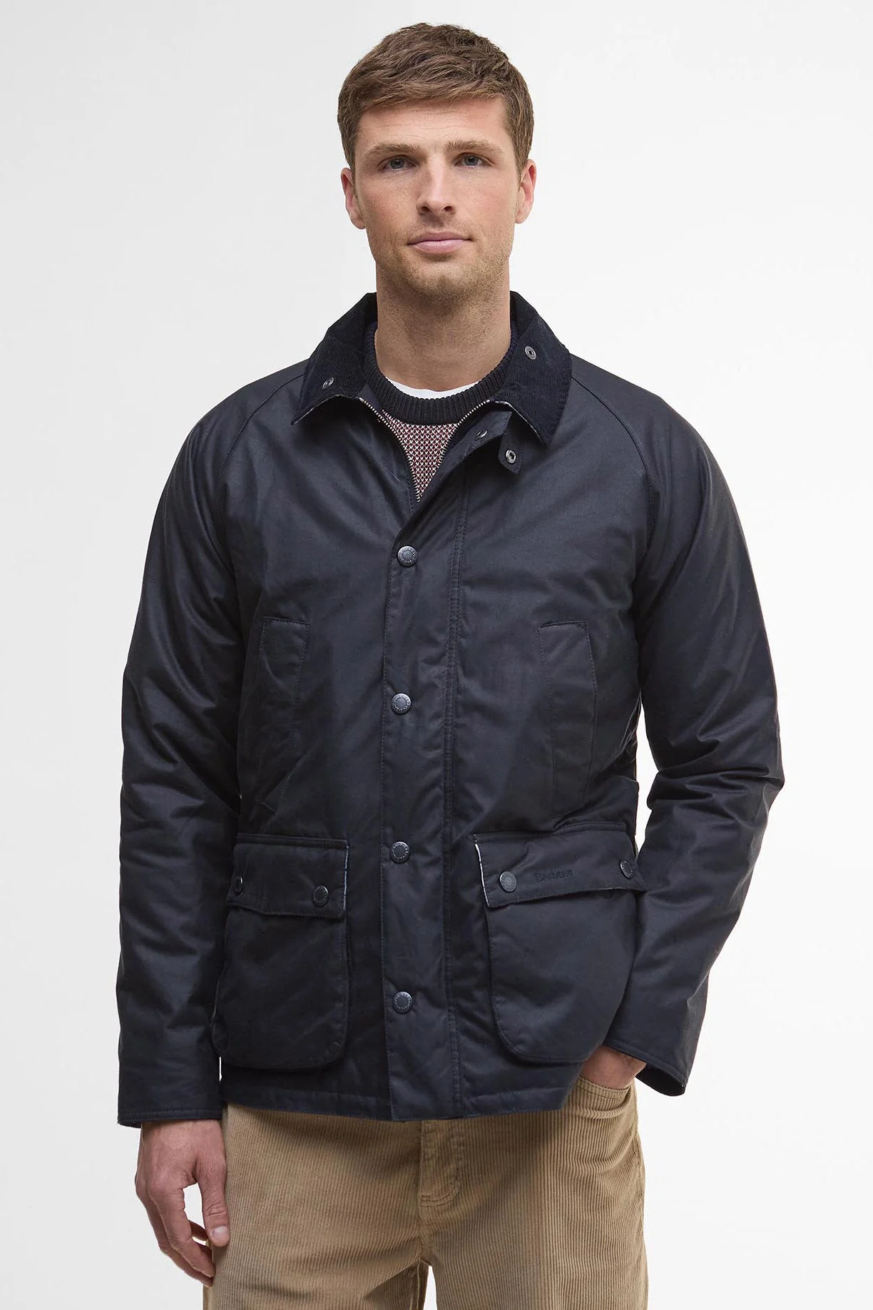 Ambleside Waxed Jacket - Navy - Image 2