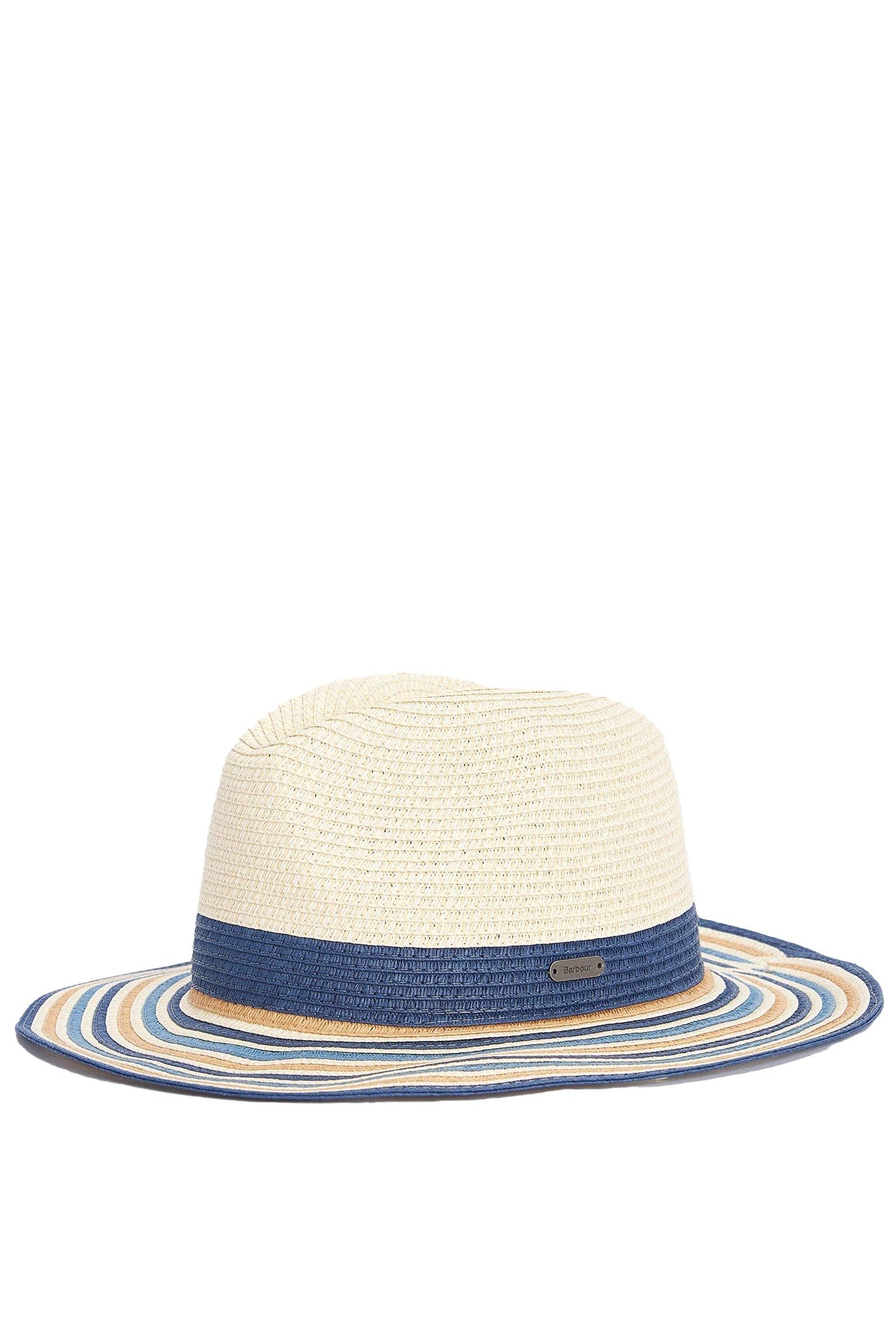 Amelda Fedora - Natural/Navy - Image 3