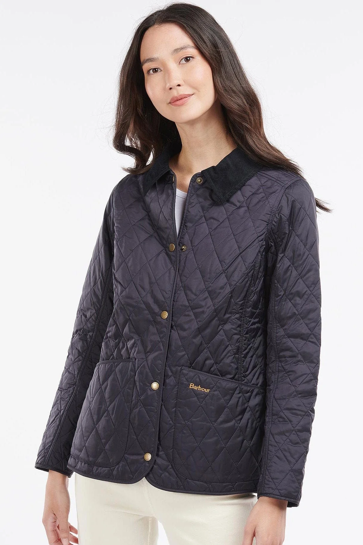Annandale Quilted Jacket - Navy - Image 2