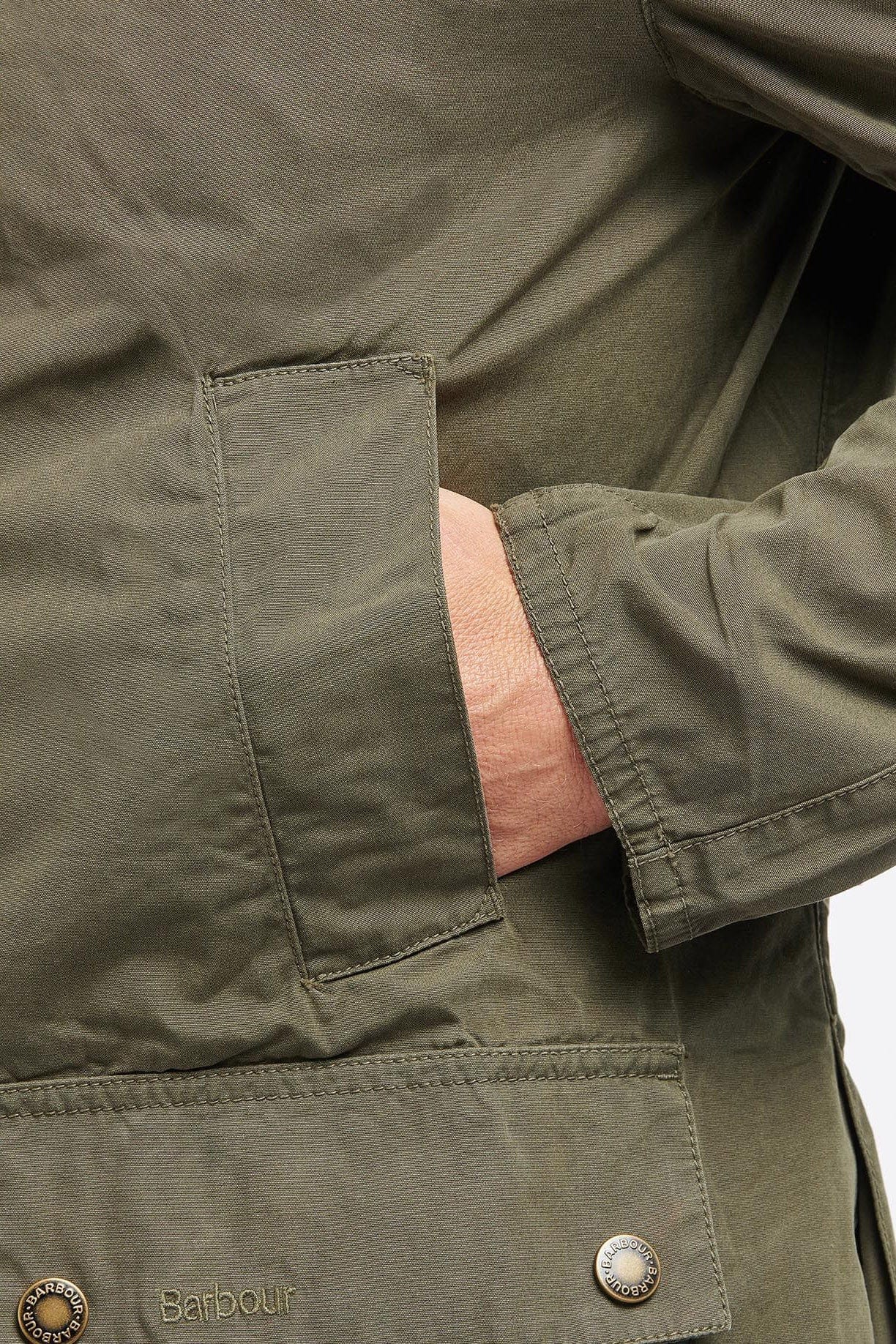 Ashby Casual Jacket - Olive - Image 4