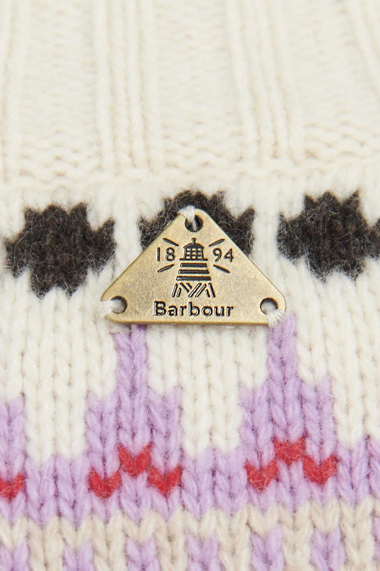Avondale Fairisle Funnel Neck Jumper - Multi - Image 5