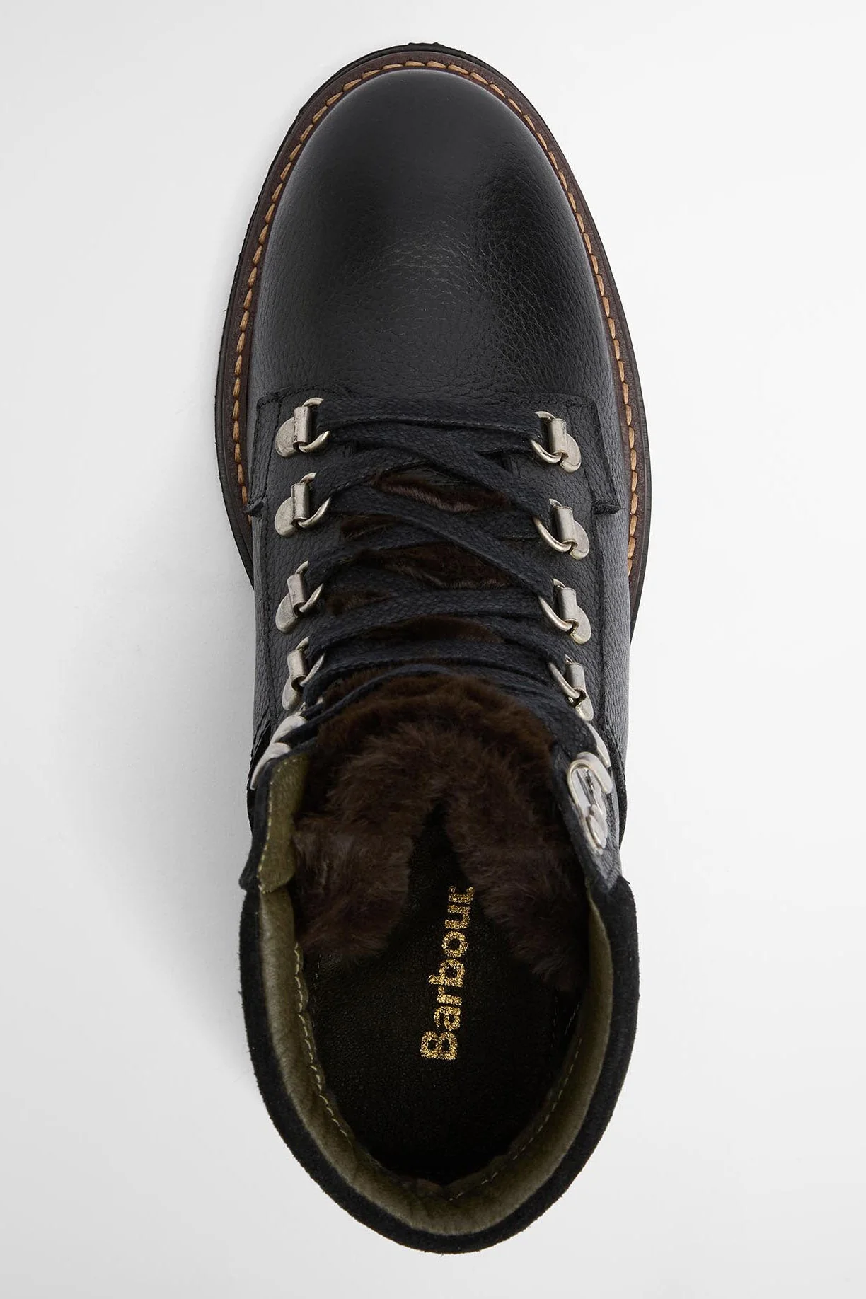 Bamburgh Hiker Boots - Black - Image 3