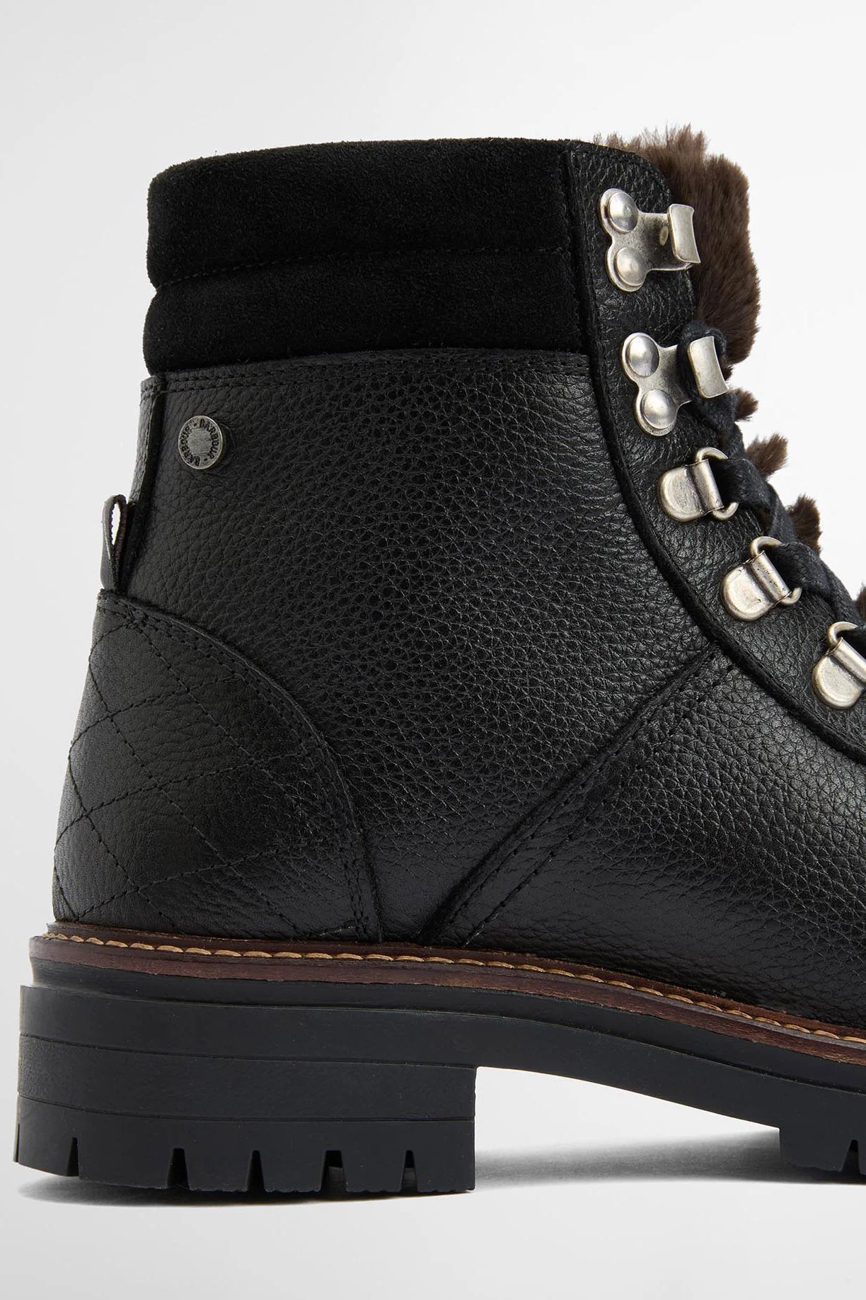 Bamburgh Hiker Boots - Black - Image 4