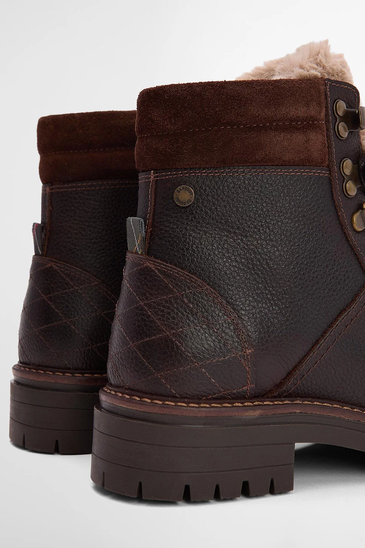 Bamburgh Hiker Boots - Brown - Image 5