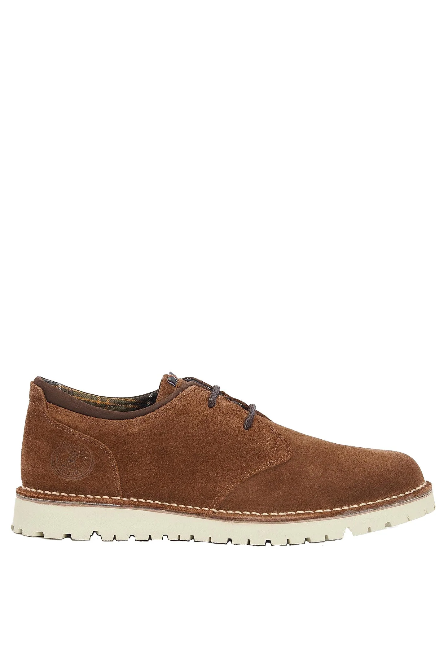 Barbour Acer Derby Shoes - Chocco Suede