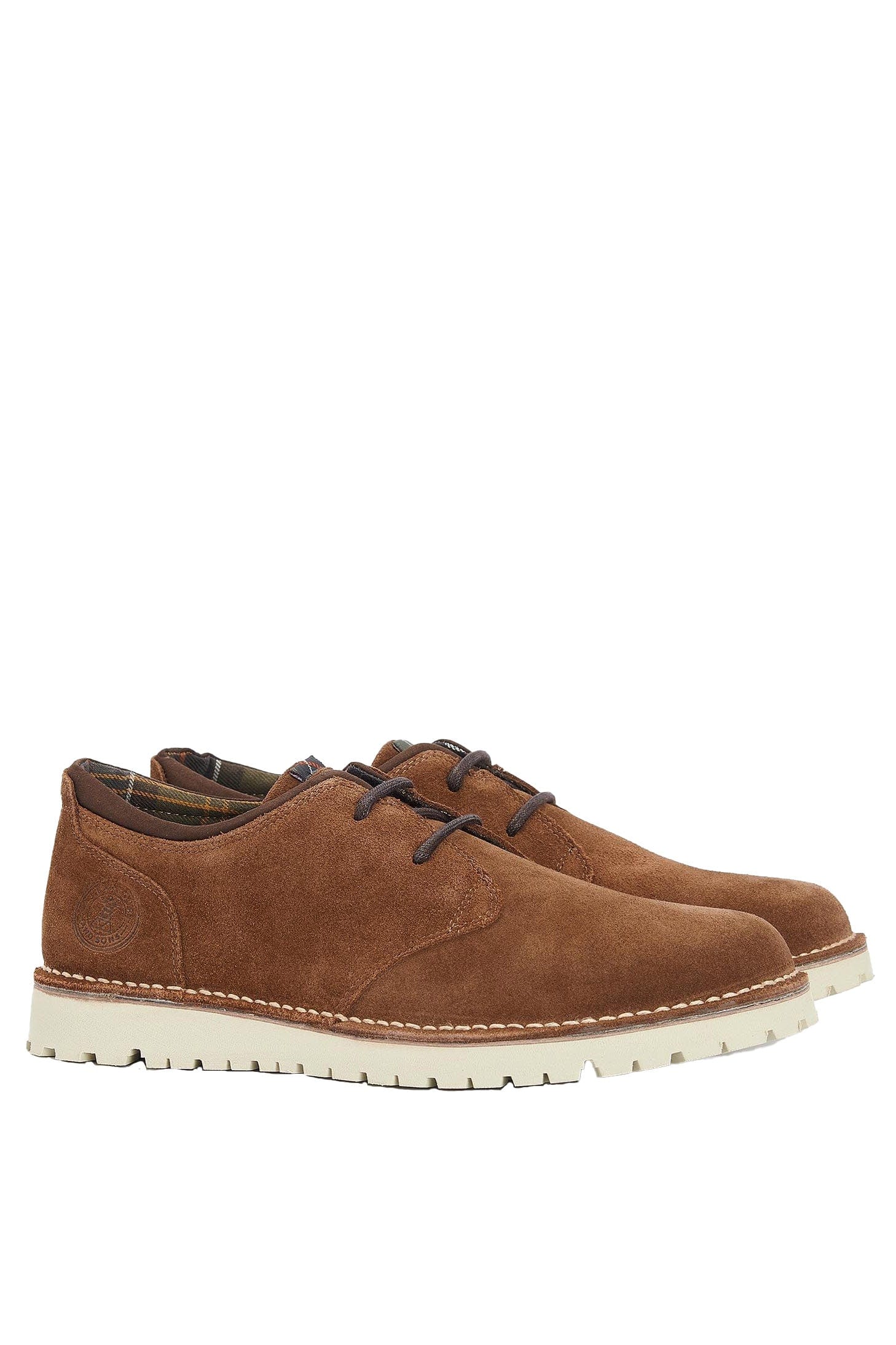 Barbour Acer Derby Shoes - Chocco Suede - Image 3