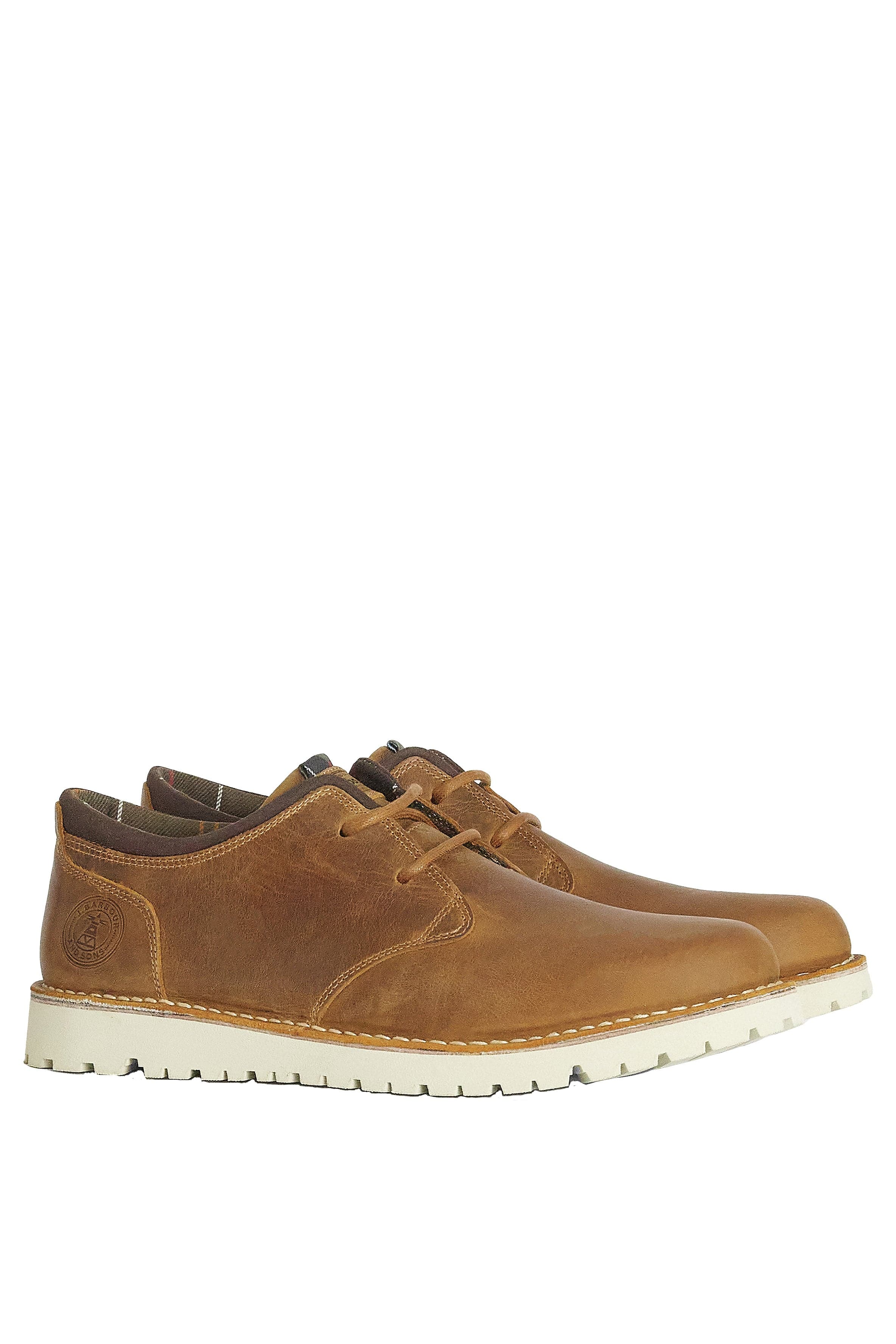 Barbour Acer Derby Shoes - Cognac - Image 2