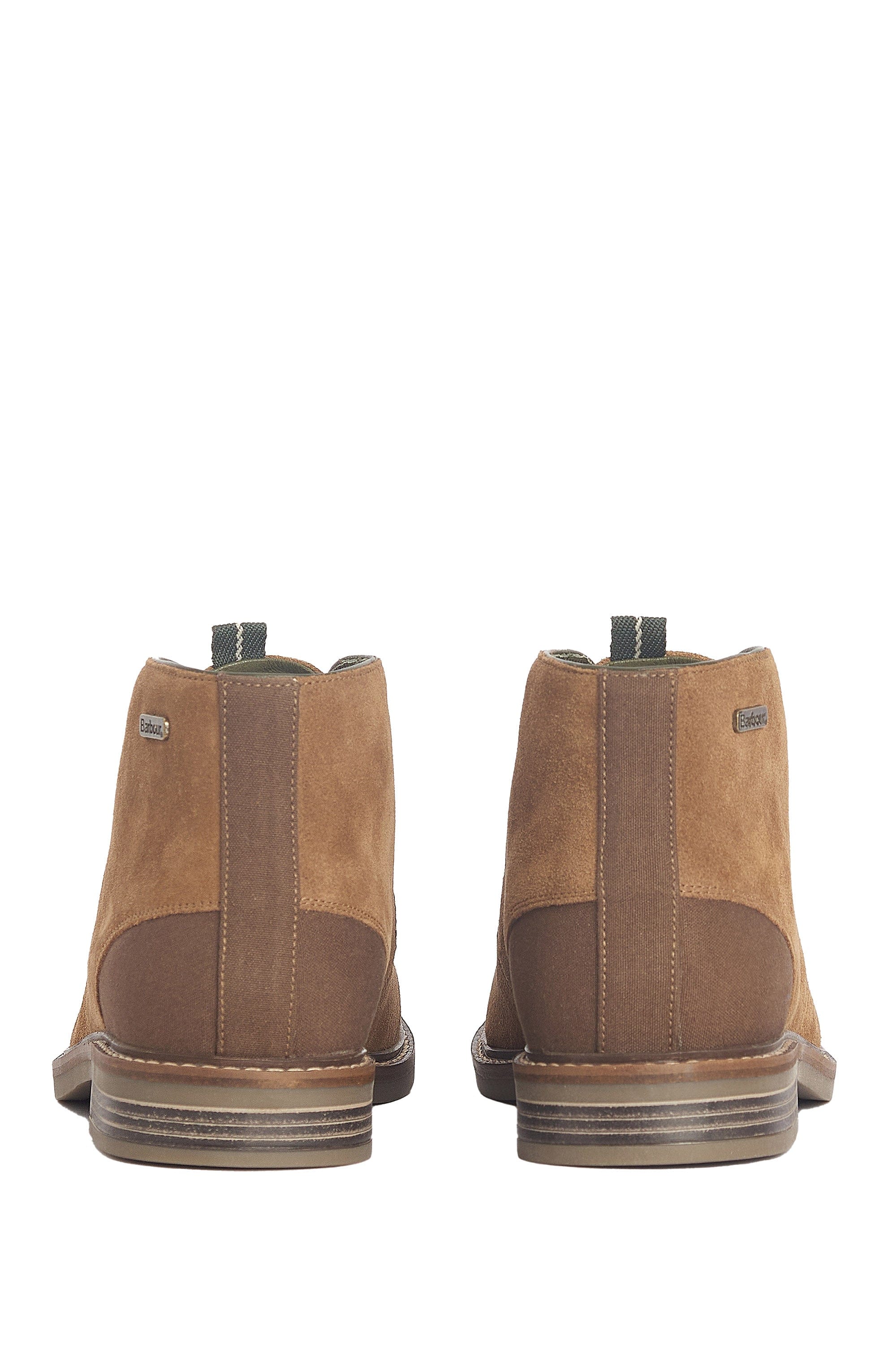 Barbour Readhead Chukka Boots - Fawn Suede - Image 4