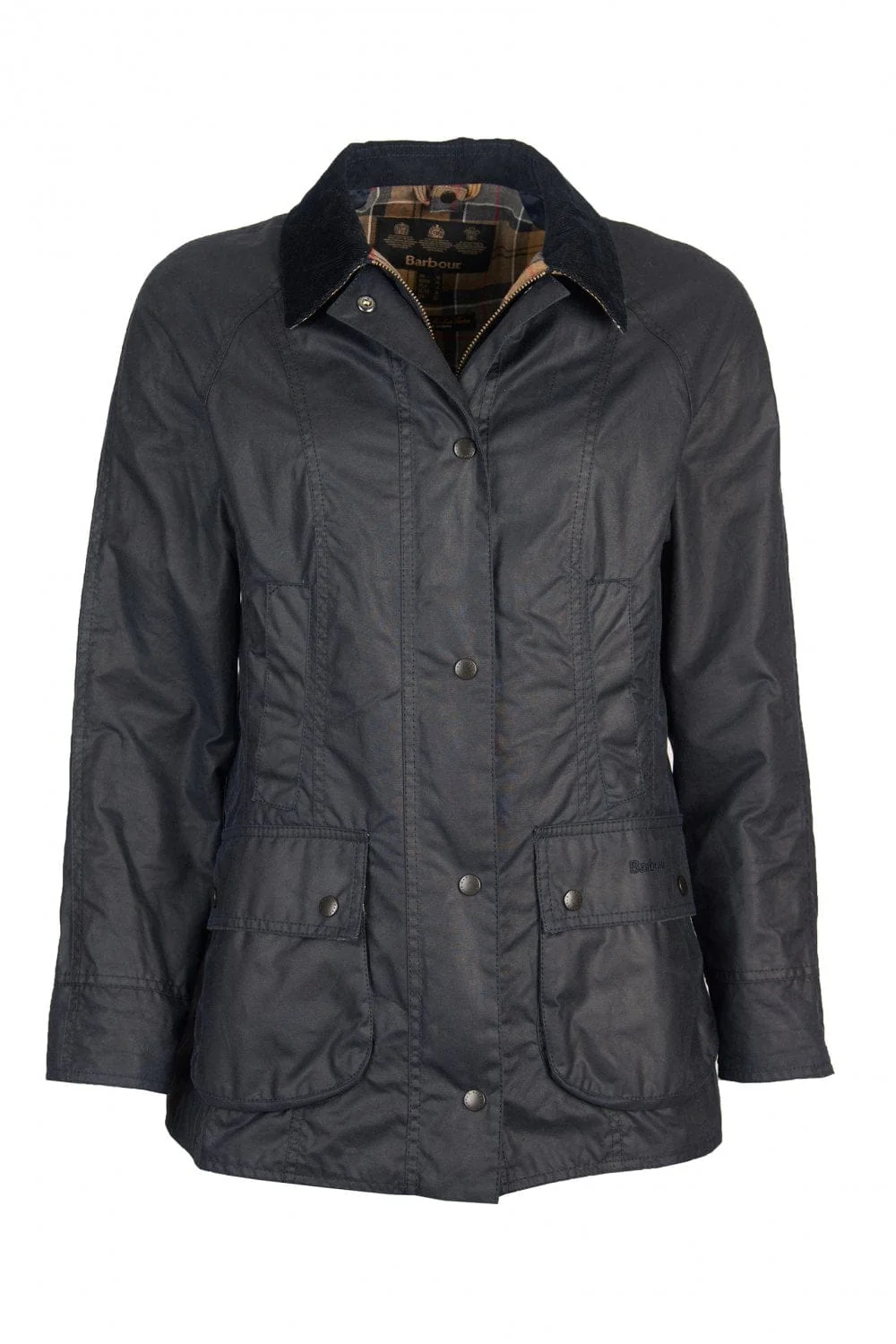 Beadnell Wax Jacket - Navy