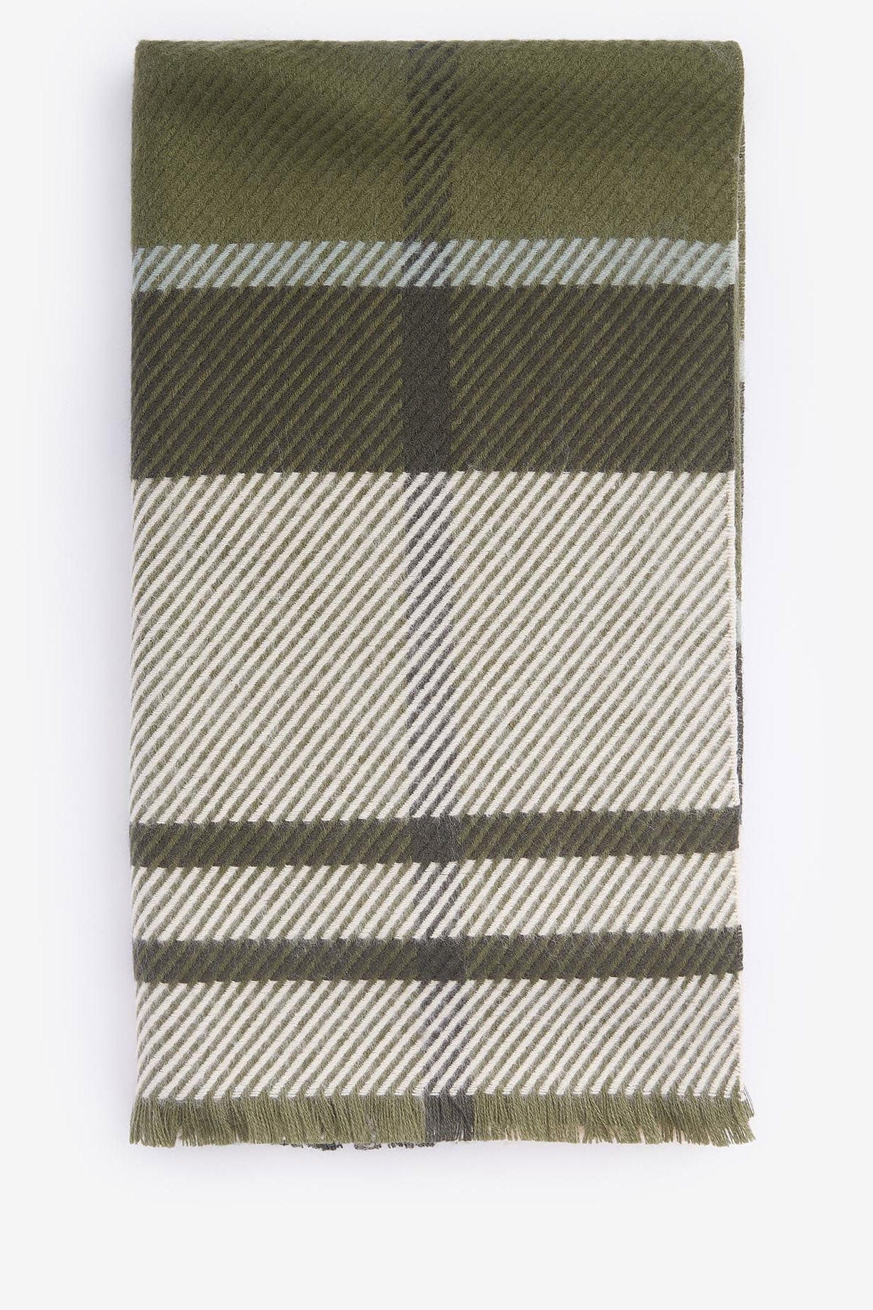 Blair Tartan Scarf - Ancient Loden - Image 3