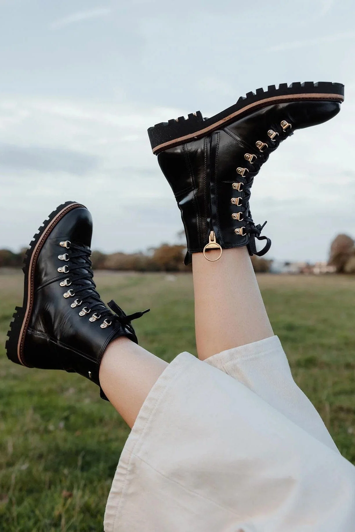 Blake Hiker Boot - Black Polido - Image 2