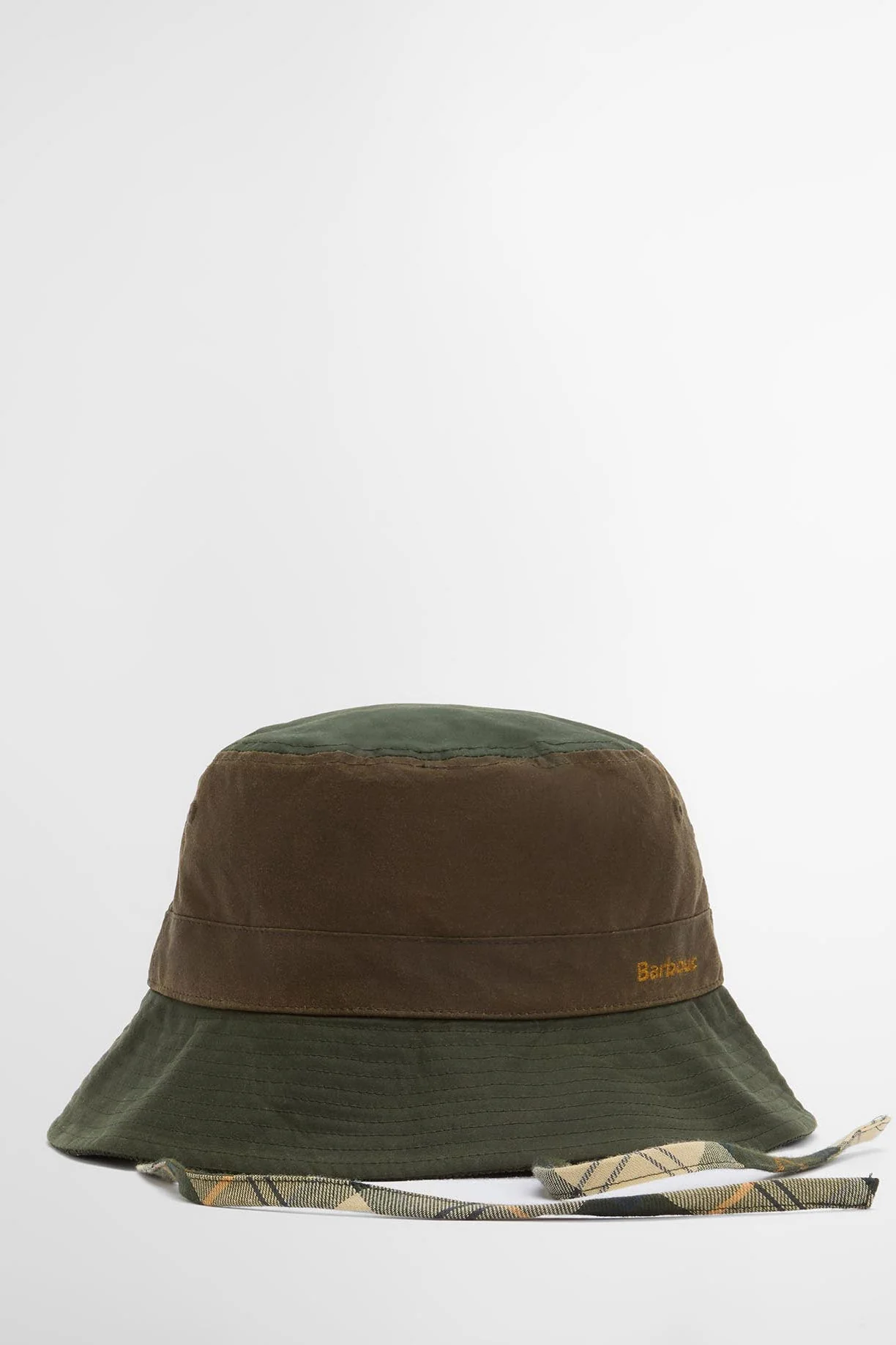 Brackley Waxed Bucket Hat - Fern/Beech - Image 2