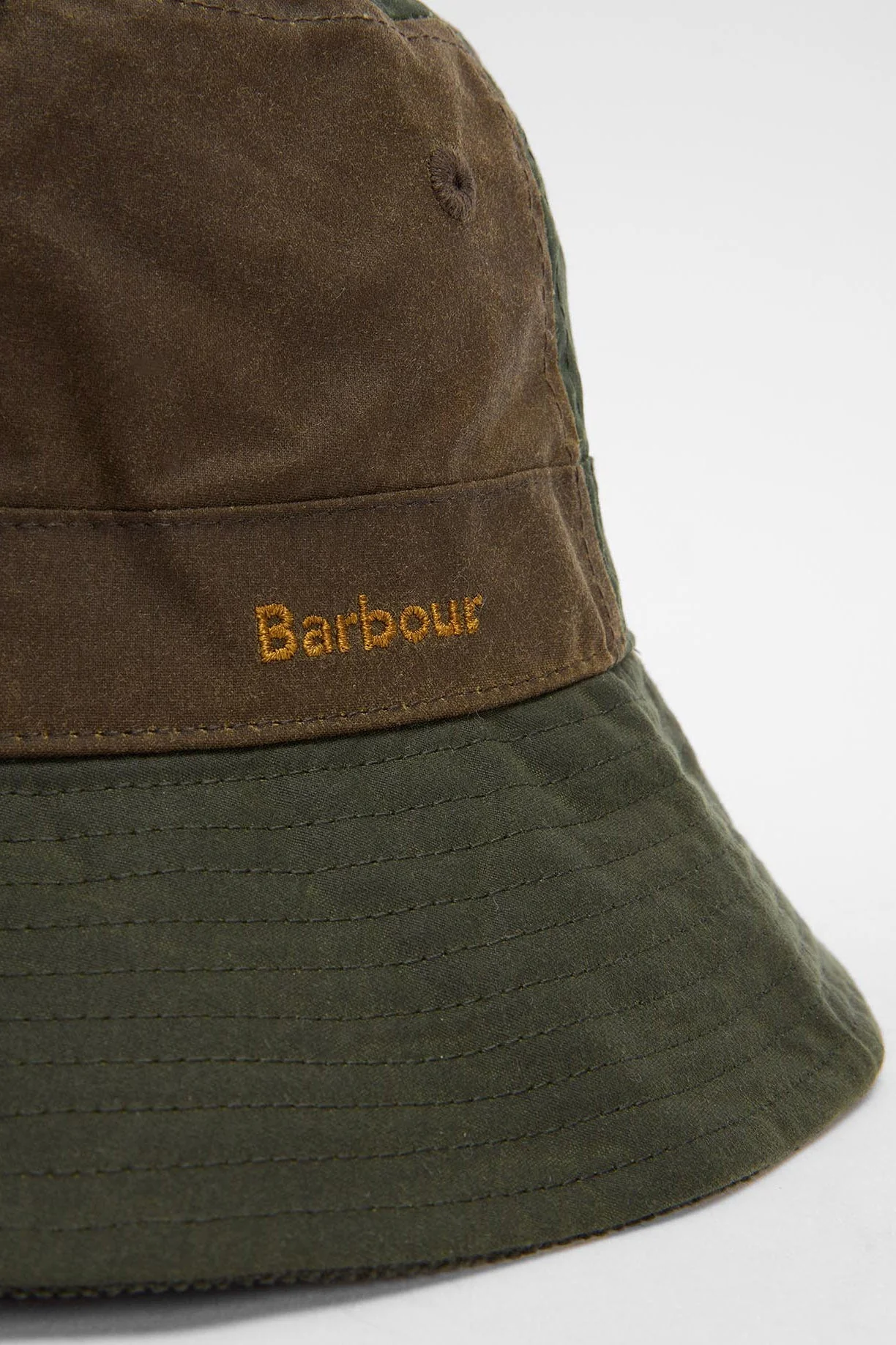 Brackley Waxed Bucket Hat - Fern/Beech - Image 4