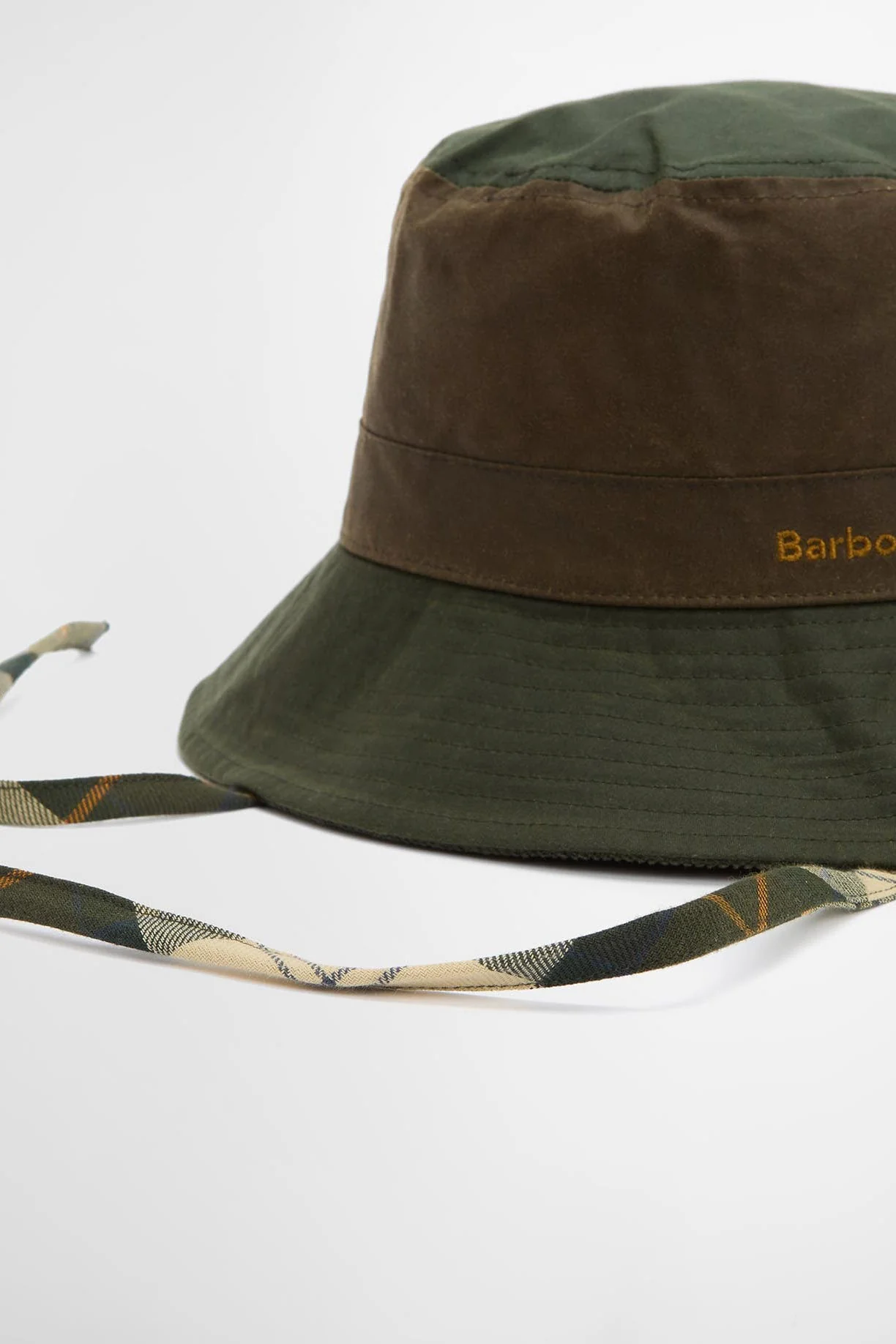 Brackley Waxed Bucket Hat - Fern/Beech - Image 5