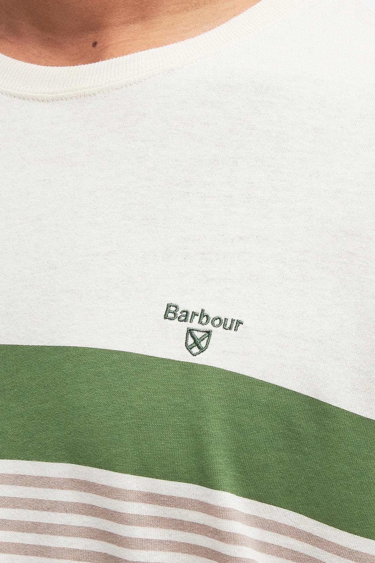 Braeside Striped T-Shirt - Rainy Day - Image 5