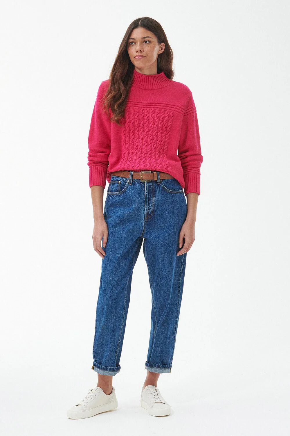 Breeze Knit Jumper - Pink Dahlia - Image 4