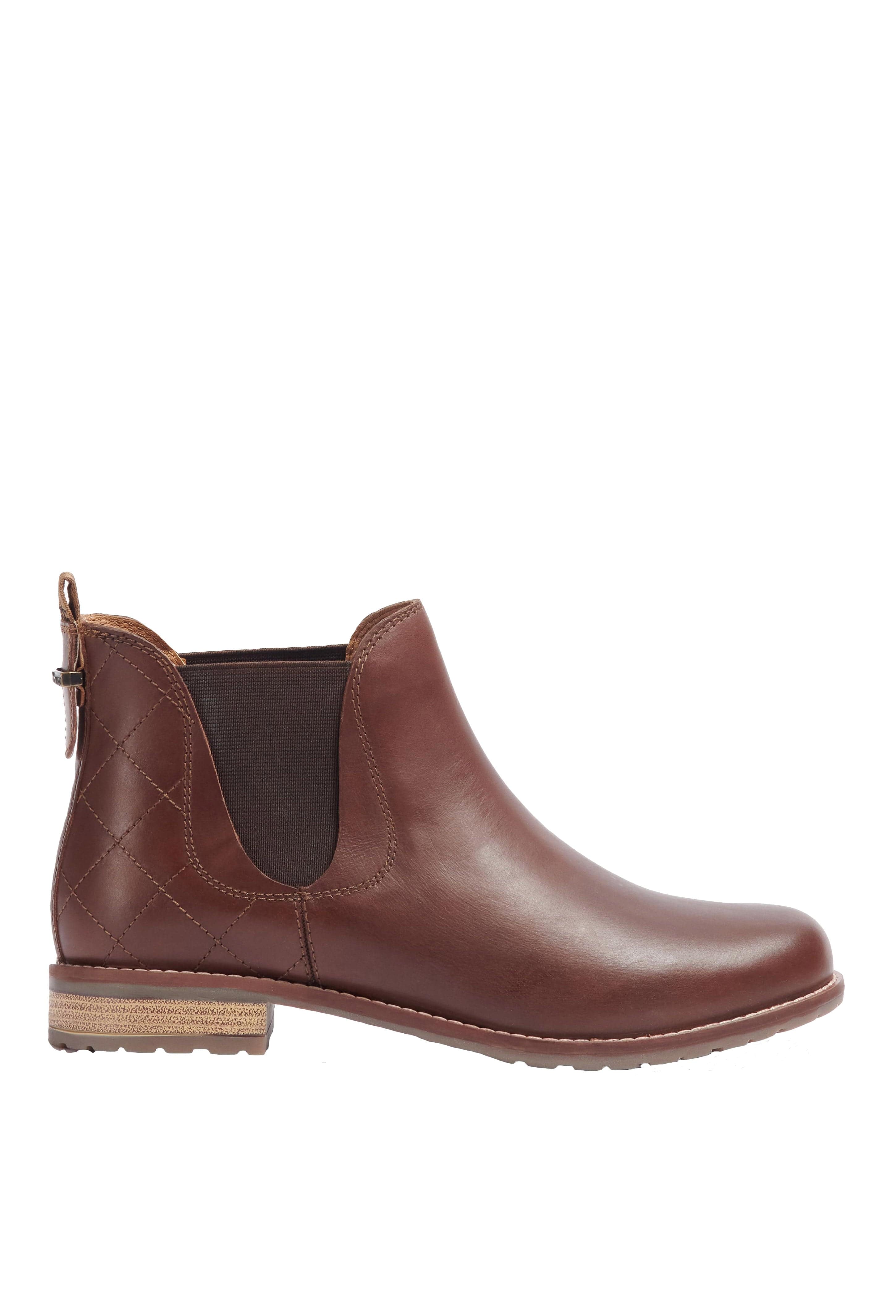 Camelia Diamond-Quilted Chelsea boots - Brown