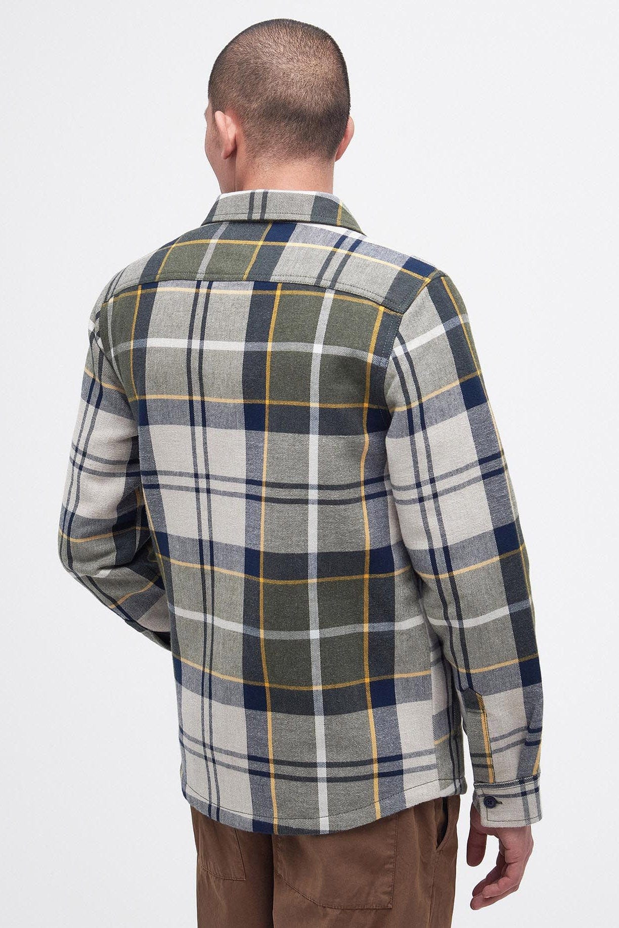 Cannich Overshirt - Forest Mist Tartan - Image 3