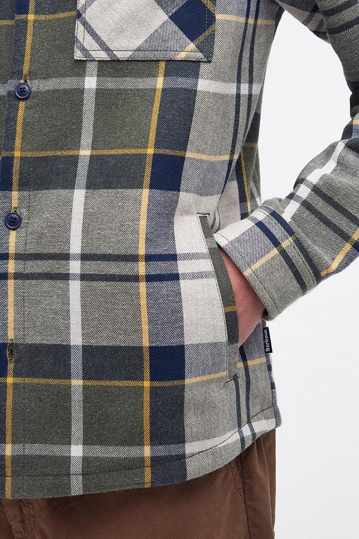 Cannich Overshirt - Forest Mist Tartan - Image 6